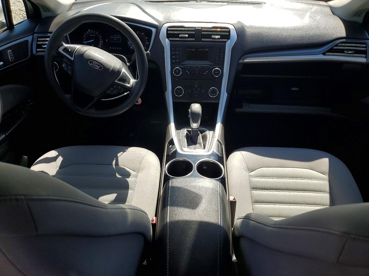 2013 Ford Fusion S Silver vin: 3FA6P0G77DR189993