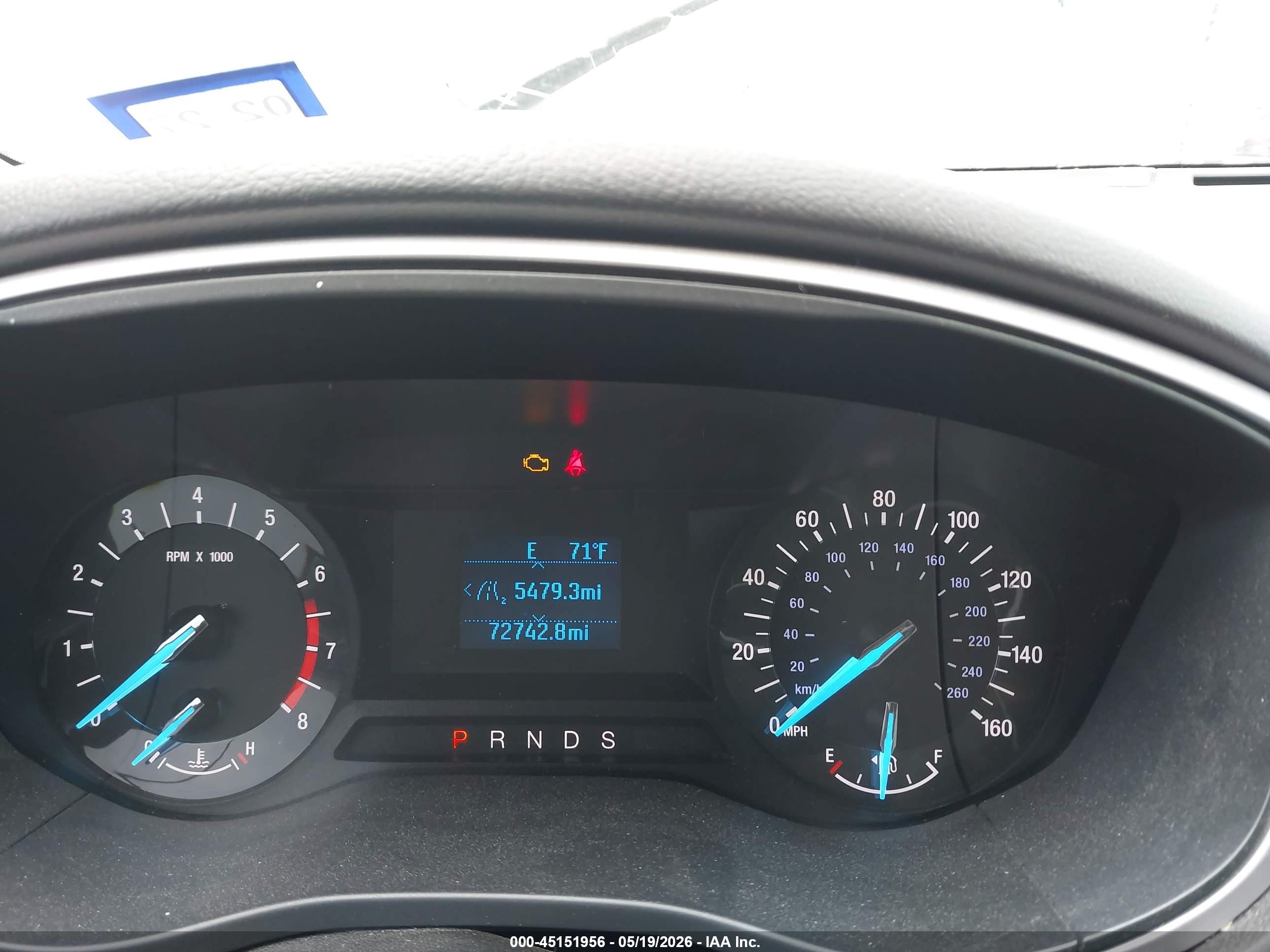 2013 Ford Fusion S Белый vin: 3FA6P0G77DR273117