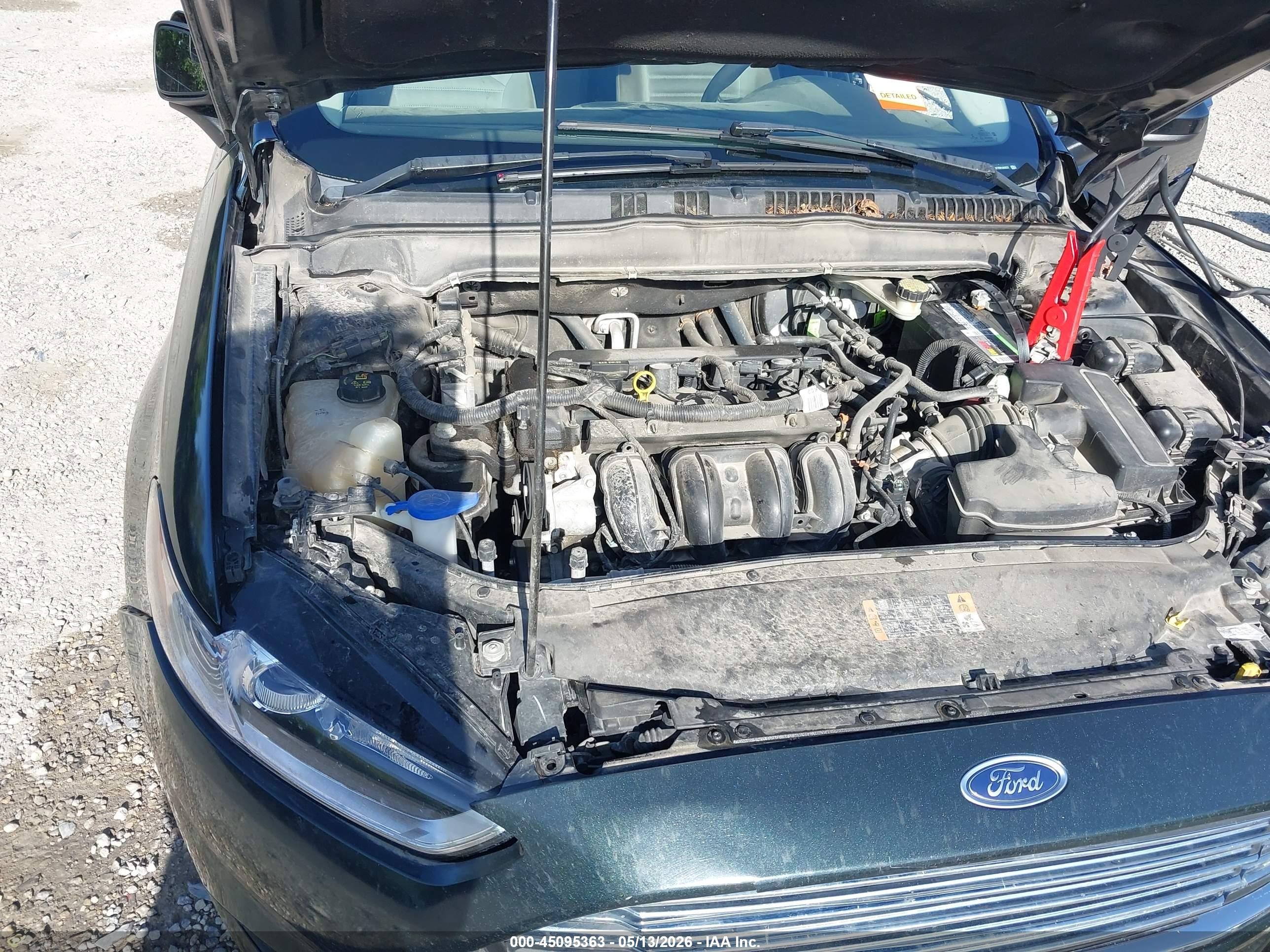2014 Ford Fusion S Black vin: 3FA6P0G77ER120223