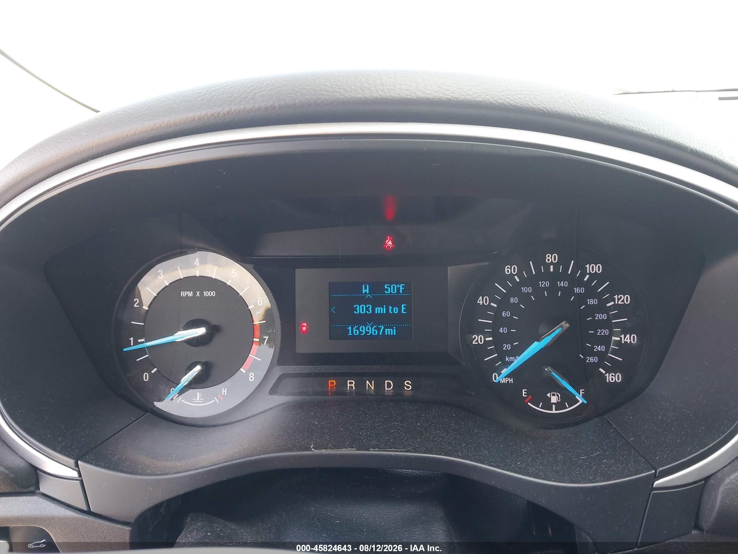 2014 Ford Fusion S White vin: 3FA6P0G77ER221164