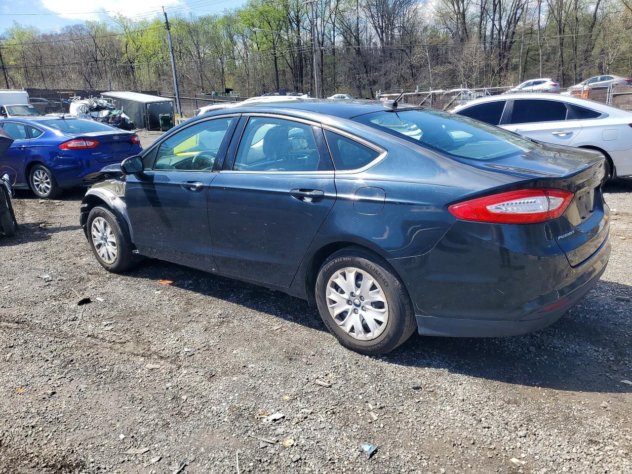 2014 Ford Fusion S Черный vin: 3FA6P0G77ER265973