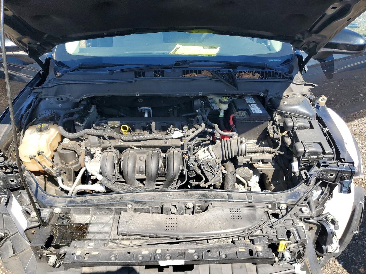 2014 Ford Fusion S Черный vin: 3FA6P0G77ER265973