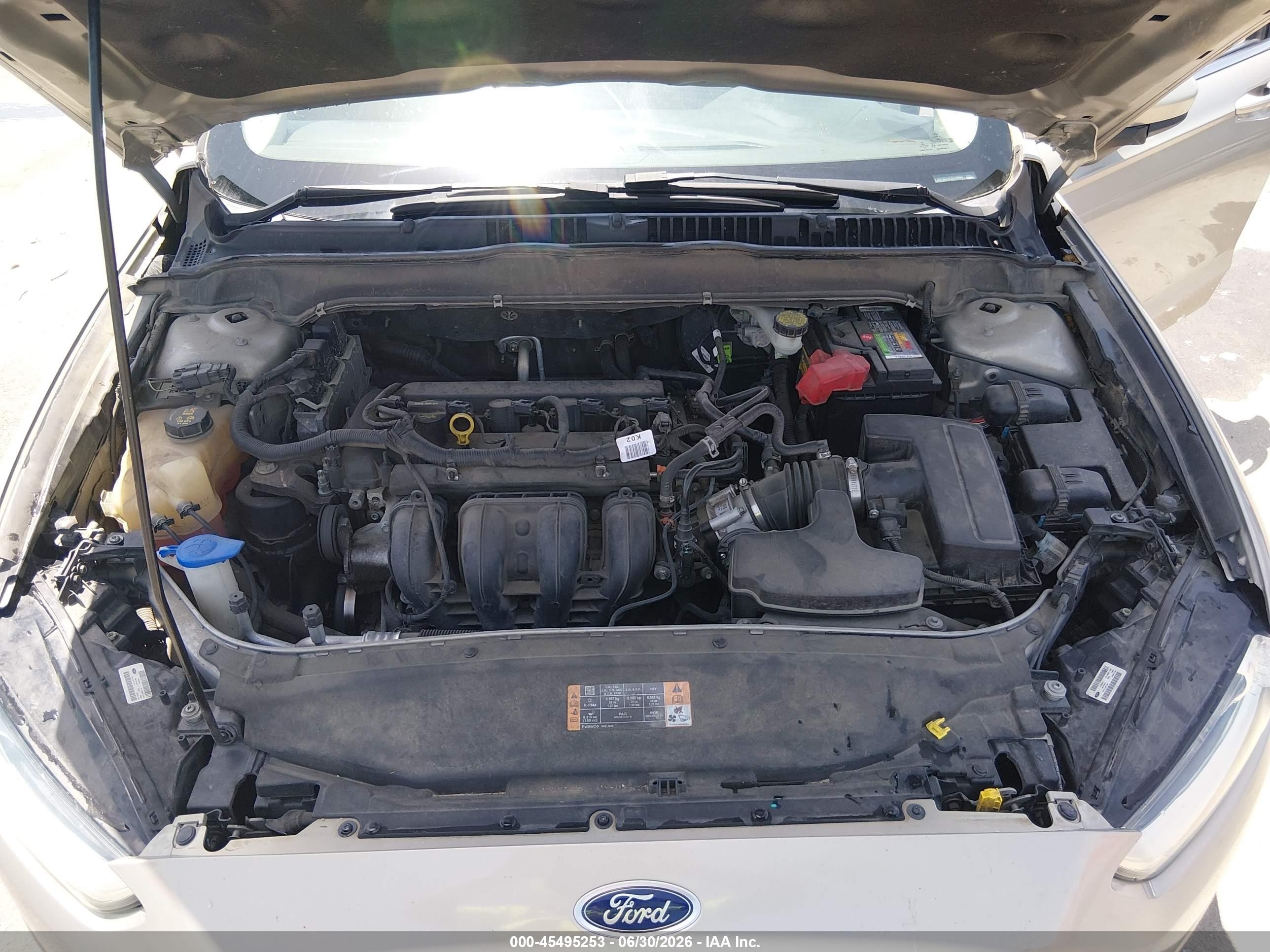 2015 Ford Fusion S Gold vin: 3FA6P0G77FR119204
