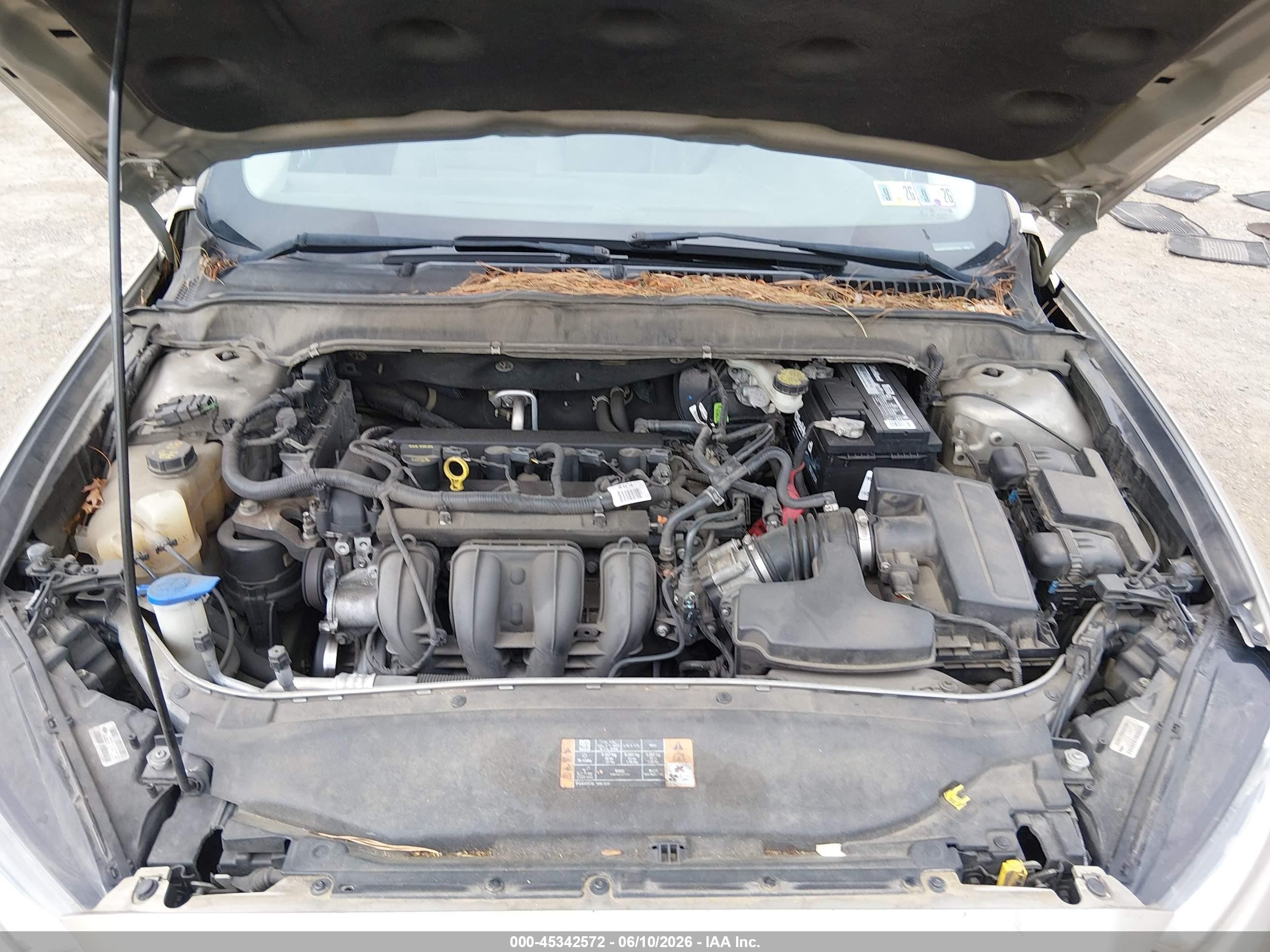 2015 Ford Fusion S Tan vin: 3FA6P0G77FR217519
