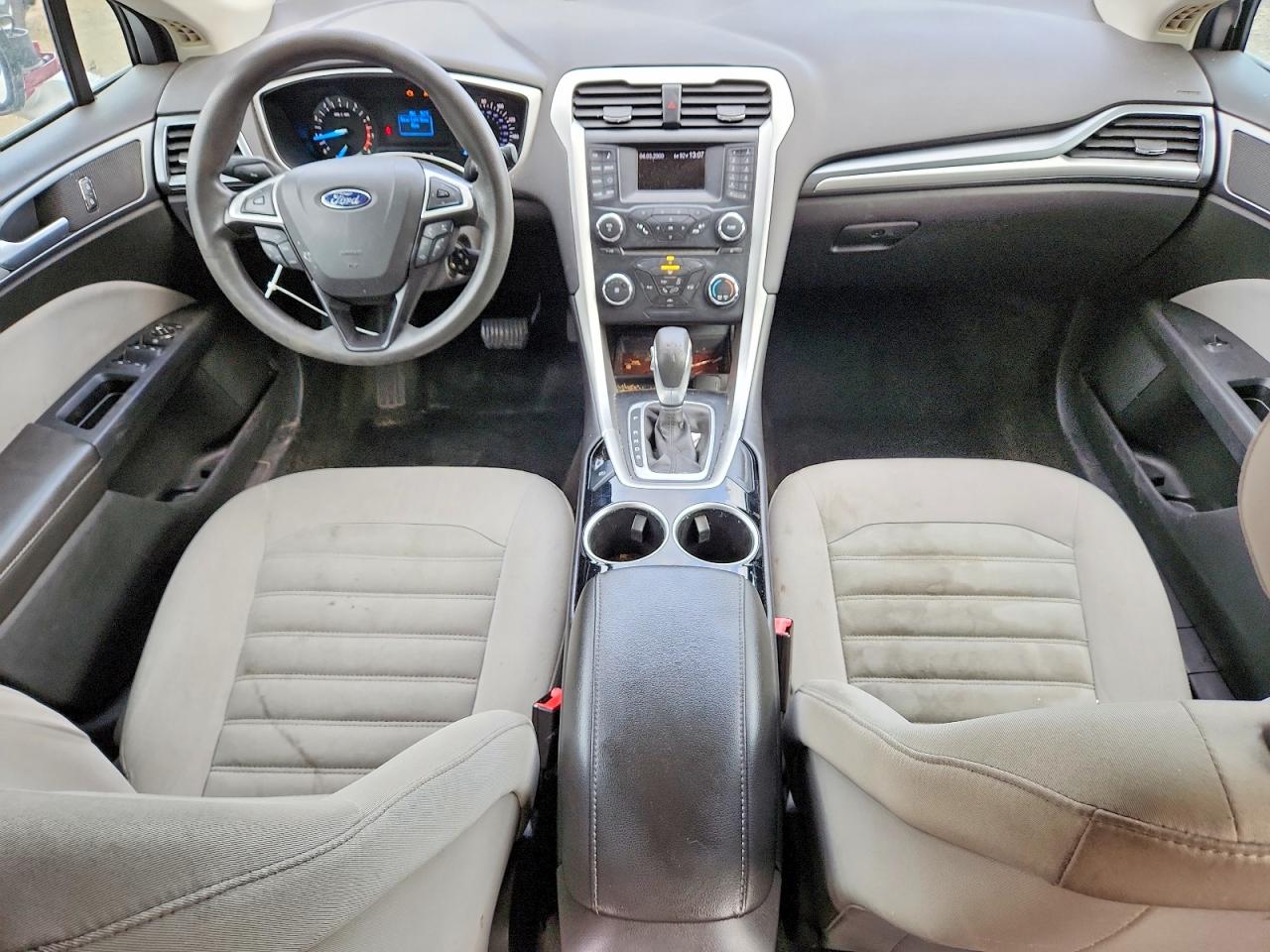2013 Ford Fusion S Silver vin: 3FA6P0G78DR112033