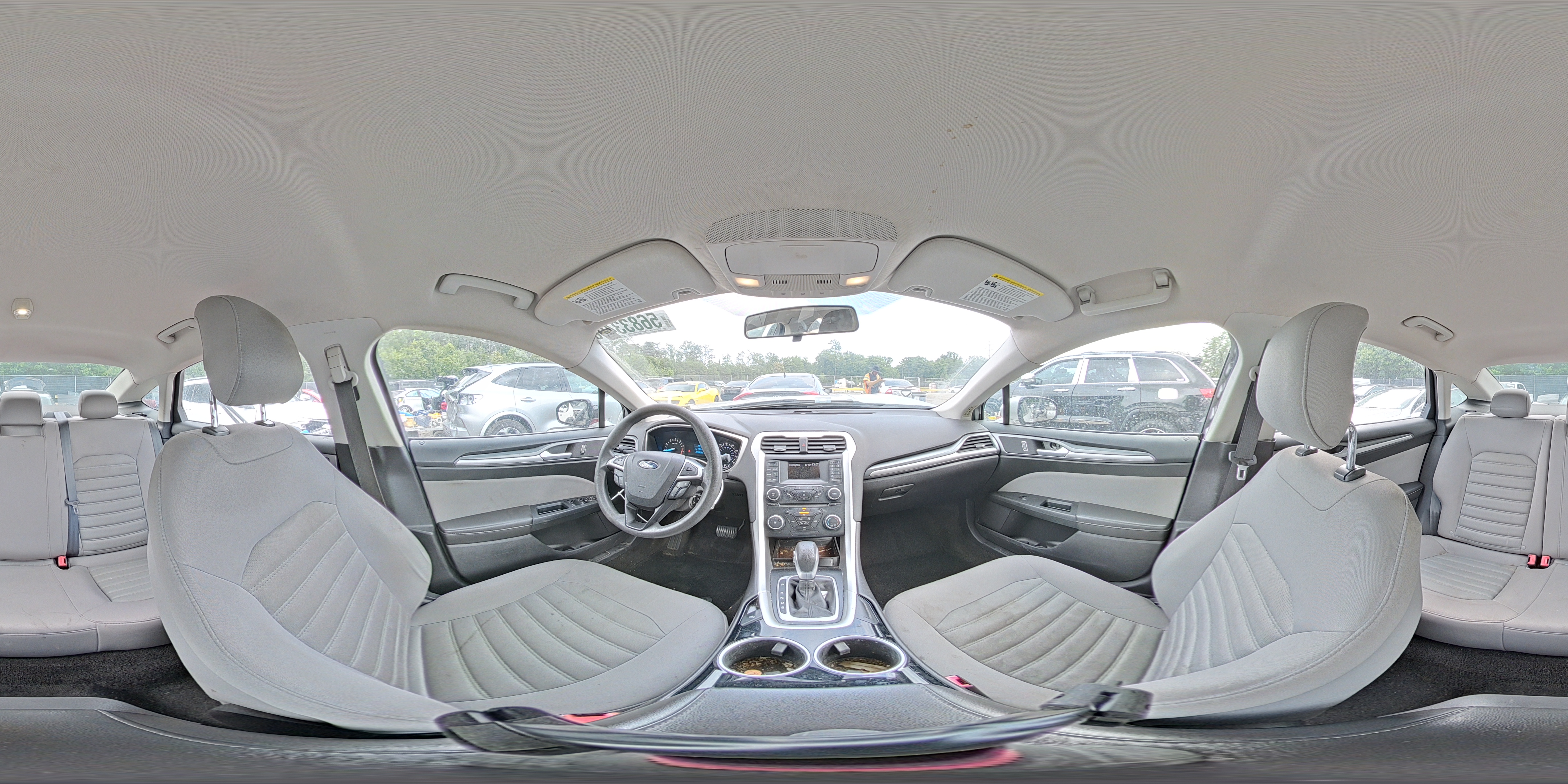 2013 Ford Fusion S Silver vin: 3FA6P0G78DR112033