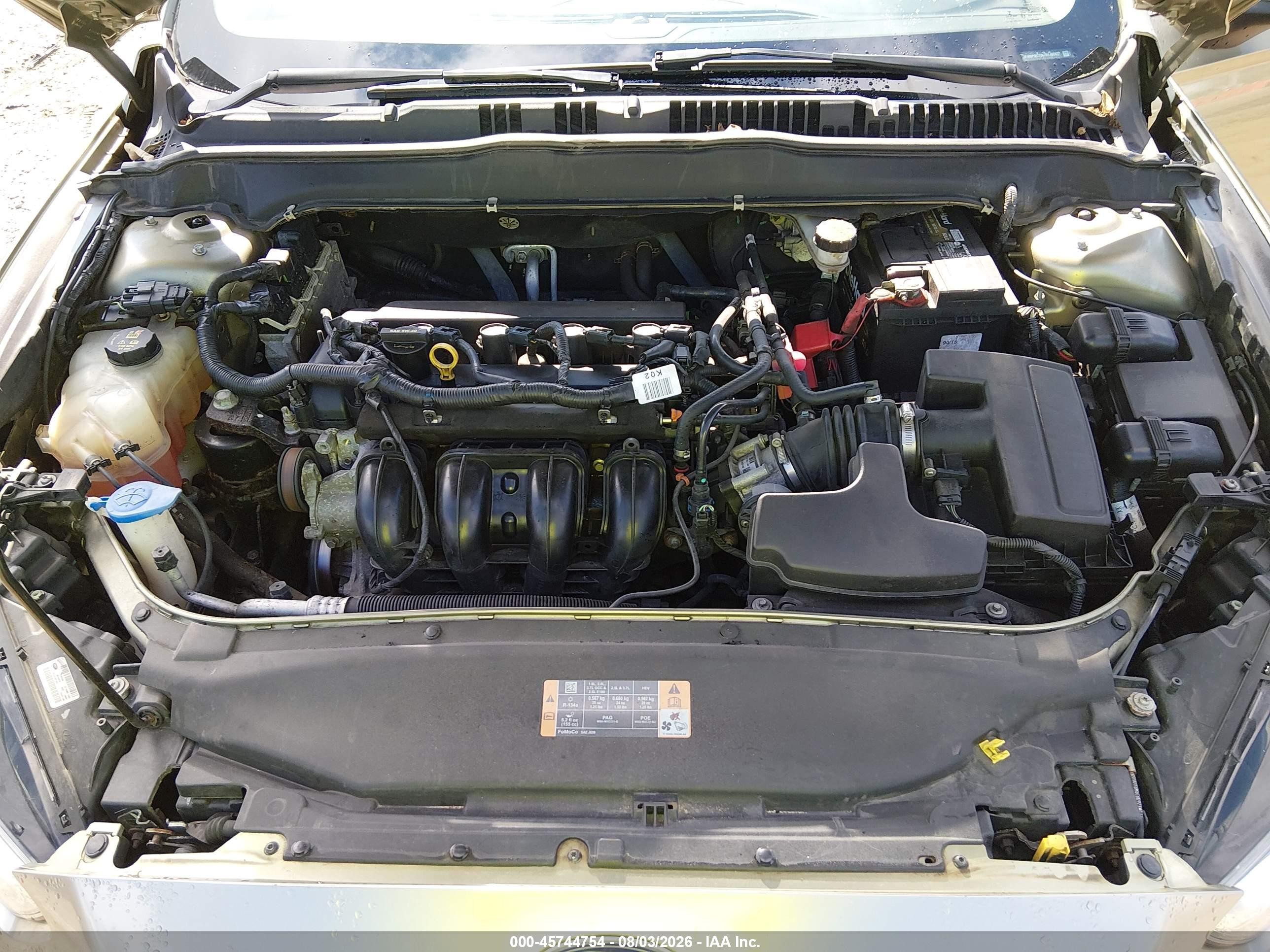 2013 Ford Fusion S Green vin: 3FA6P0G78DR196564