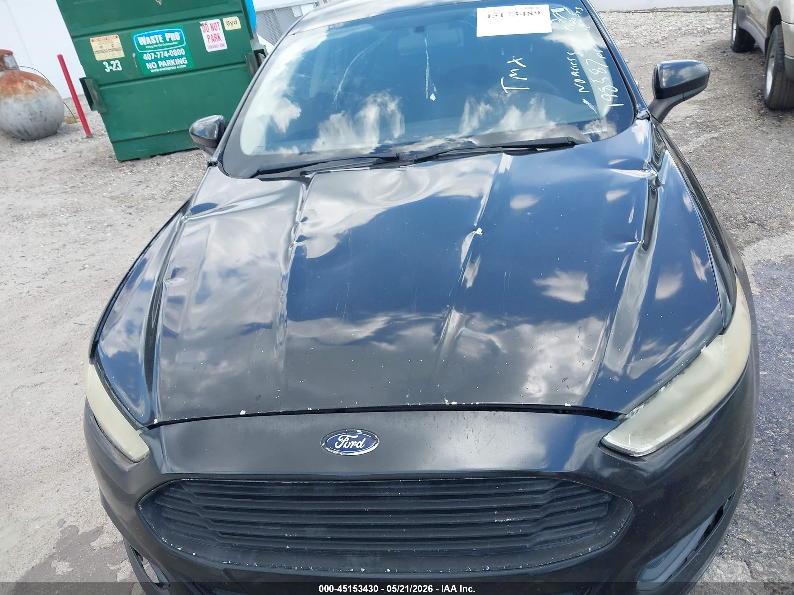 2013 Ford Fusion S Black vin: 3FA6P0G78DR198587
