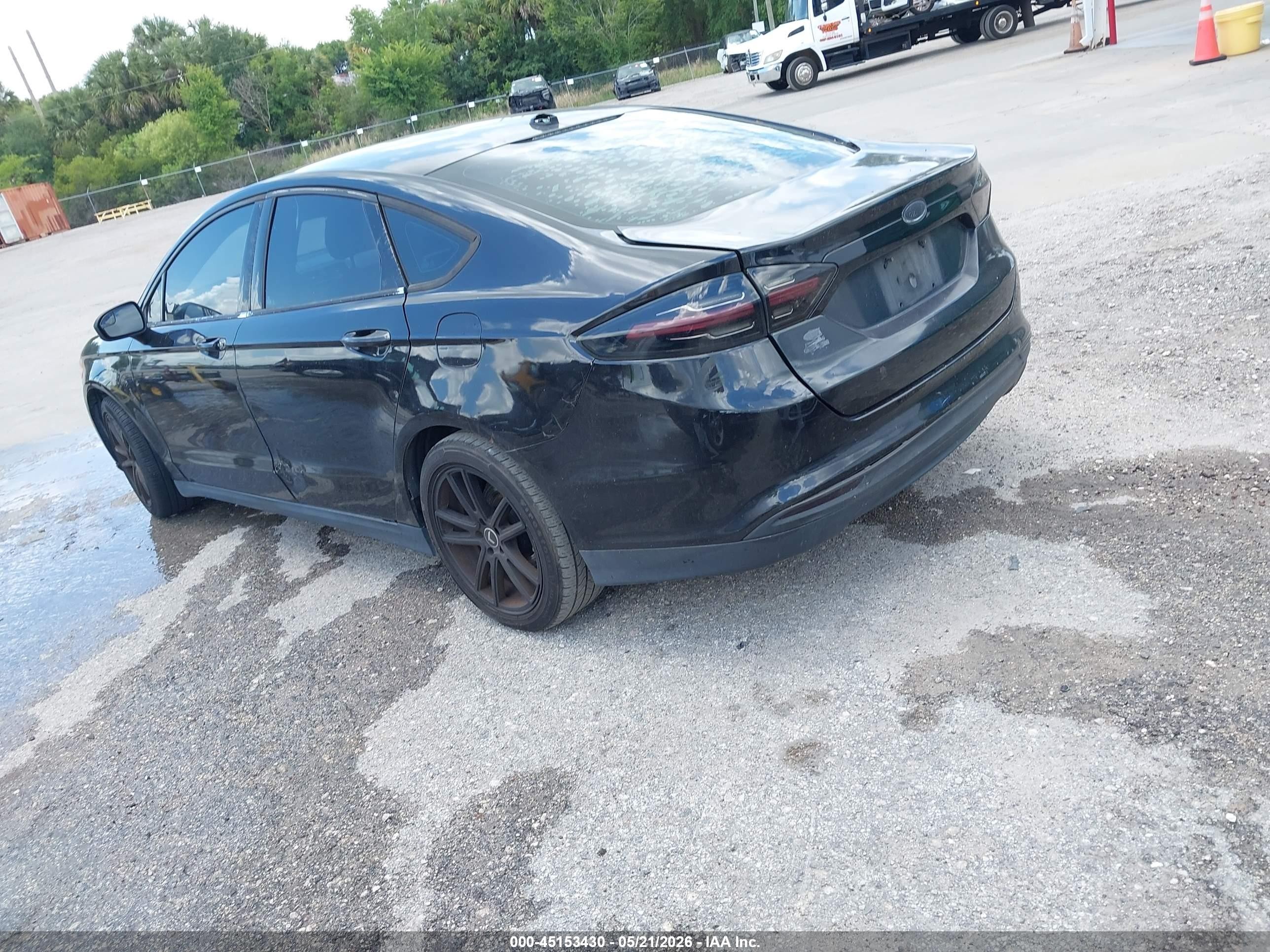 2013 Ford Fusion S Black vin: 3FA6P0G78DR198587