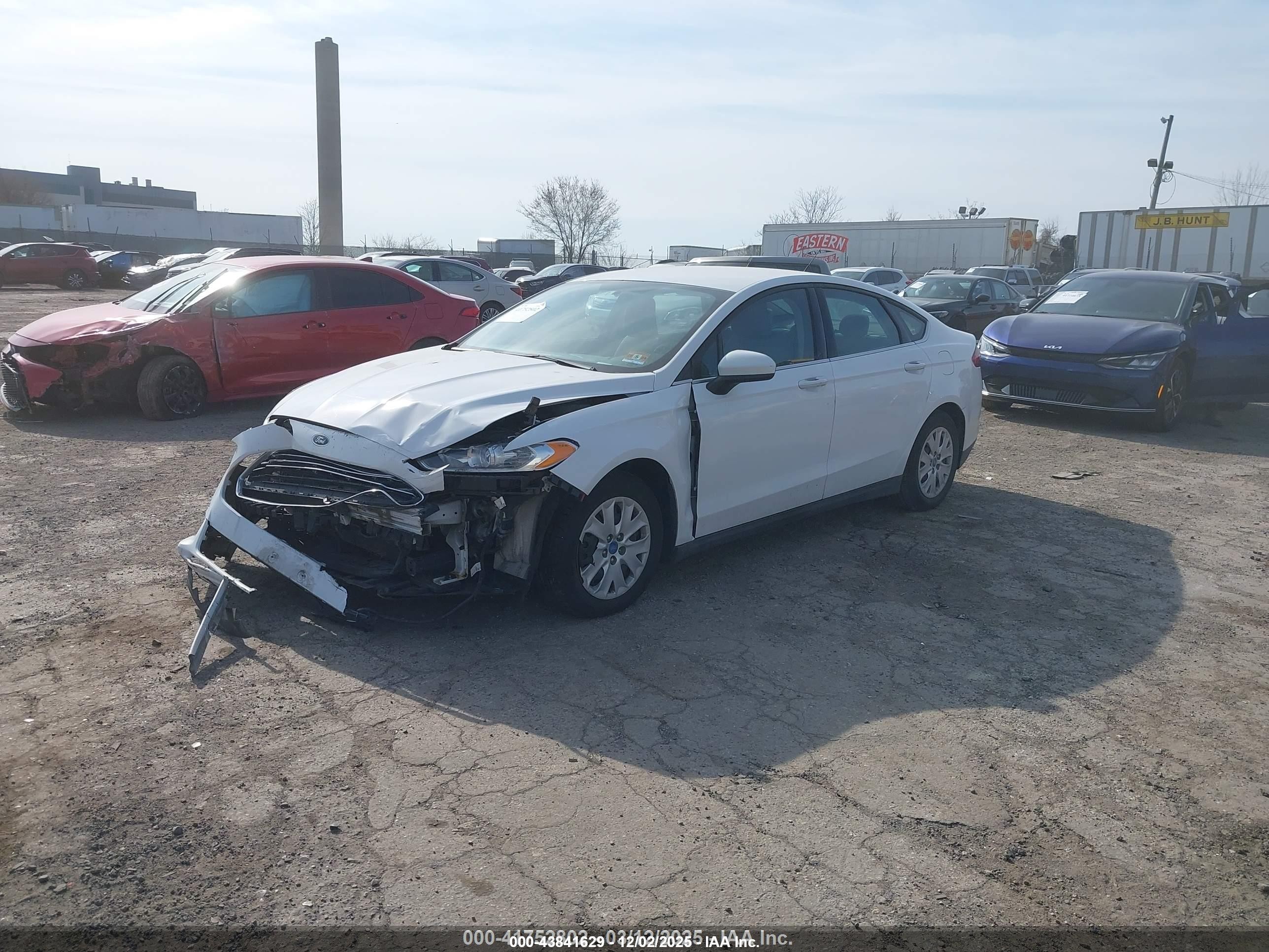 2013 Ford Fusion S White vin: 3FA6P0G78DR266211