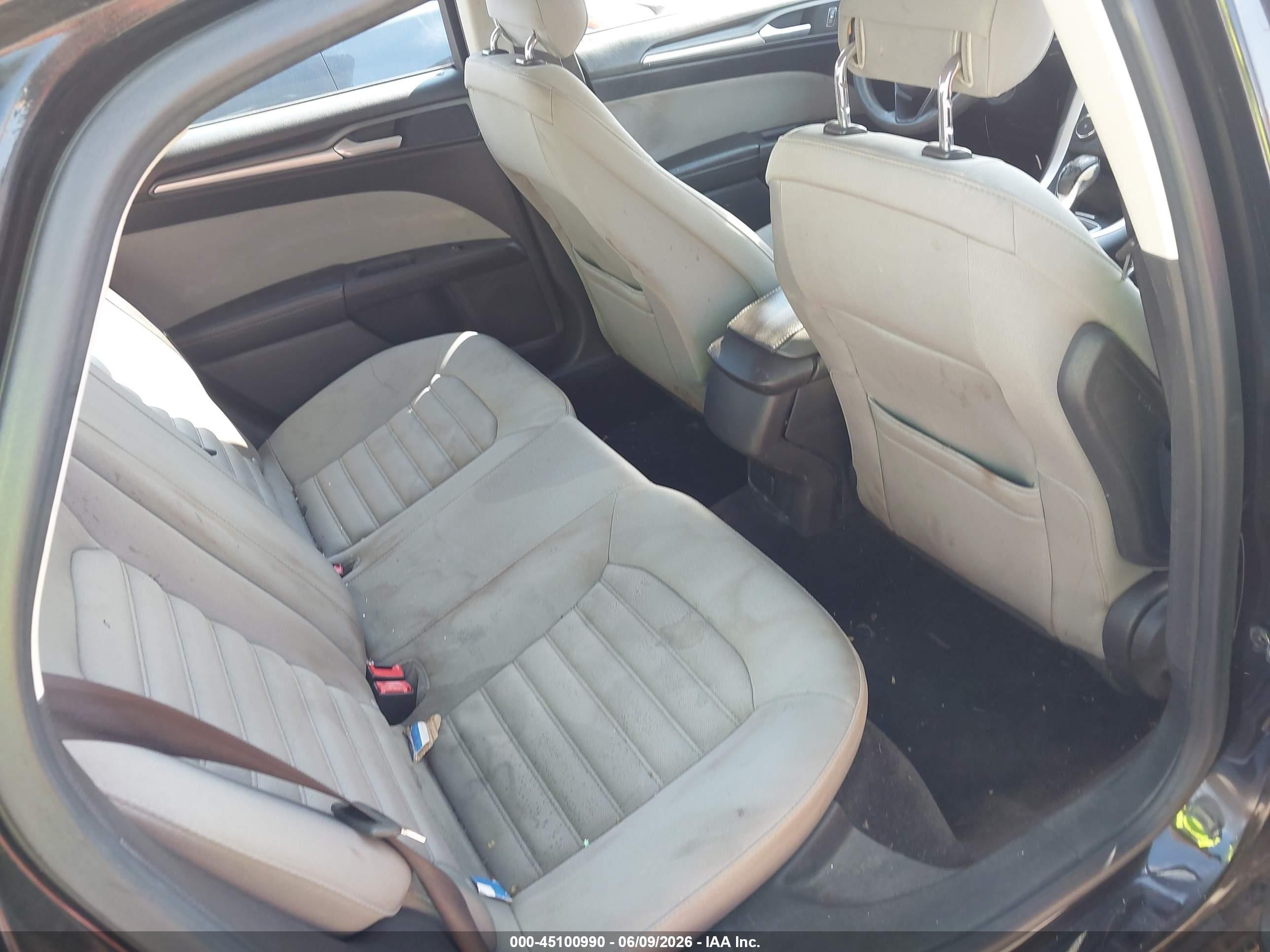 2013 Ford Fusion S Black vin: 3FA6P0G78DR317416