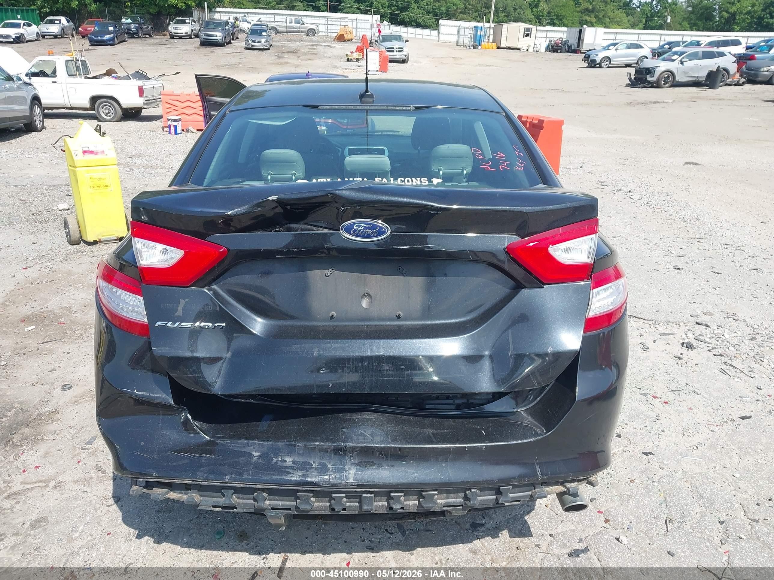 2013 Ford Fusion S Black vin: 3FA6P0G78DR317416