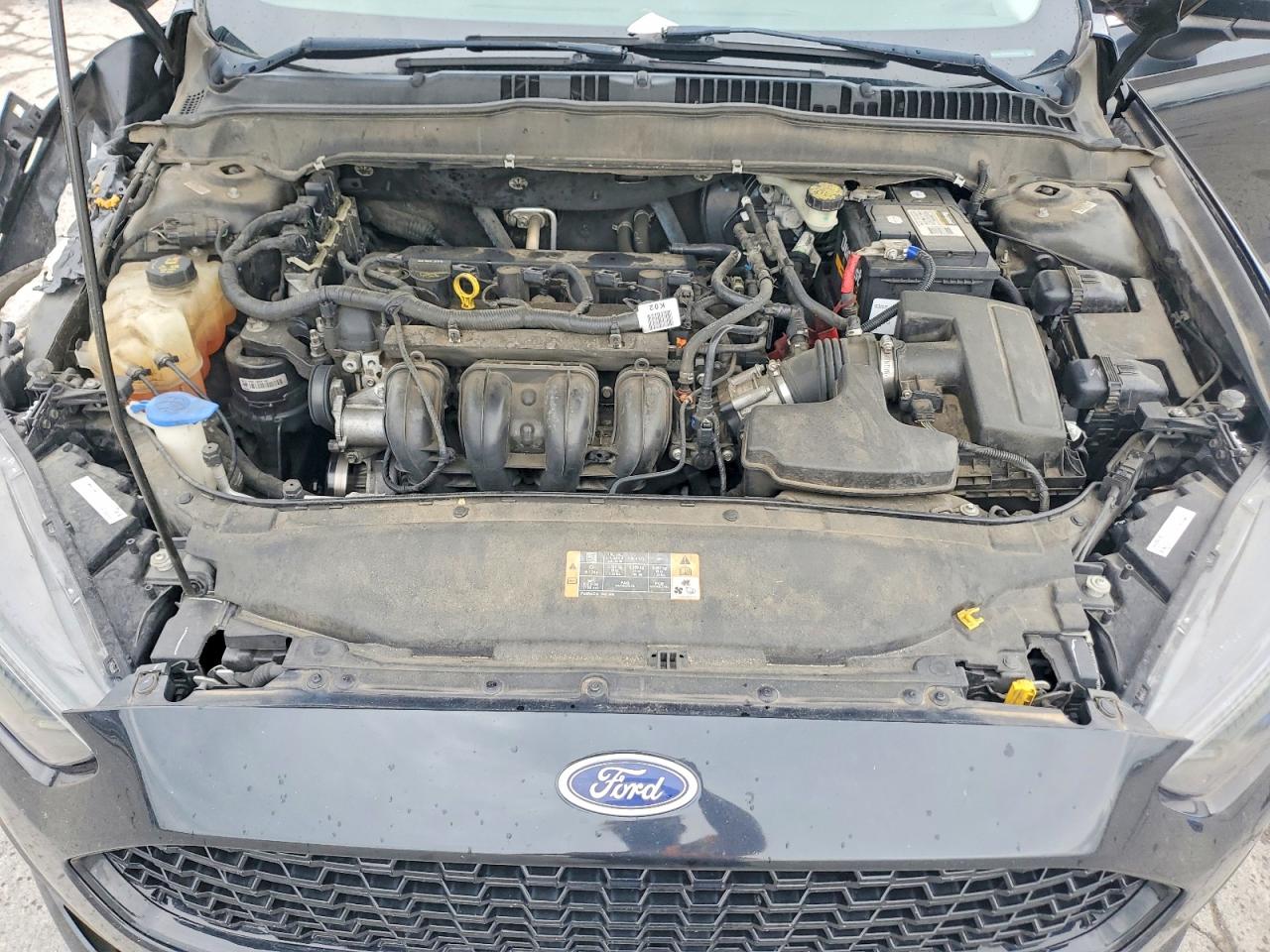 2013 Ford Fusion S Black vin: 3FA6P0G78DR355633
