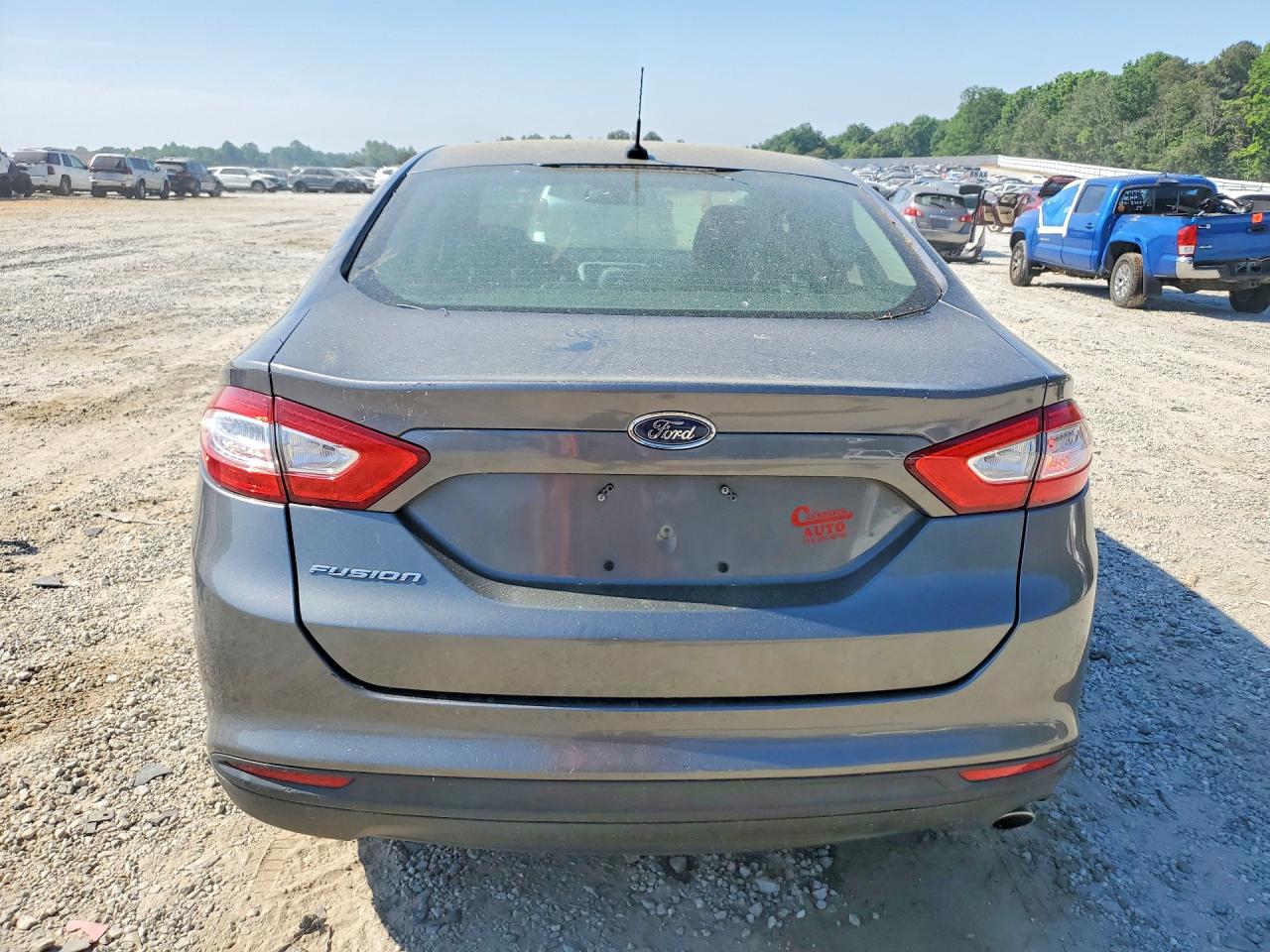 2014 Ford Fusion S Gray vin: 3FA6P0G78ER330541