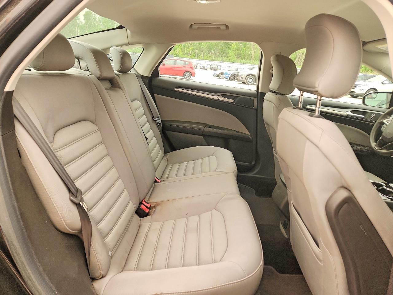 2015 Ford Fusion S Black vin: 3FA6P0G78FR202236