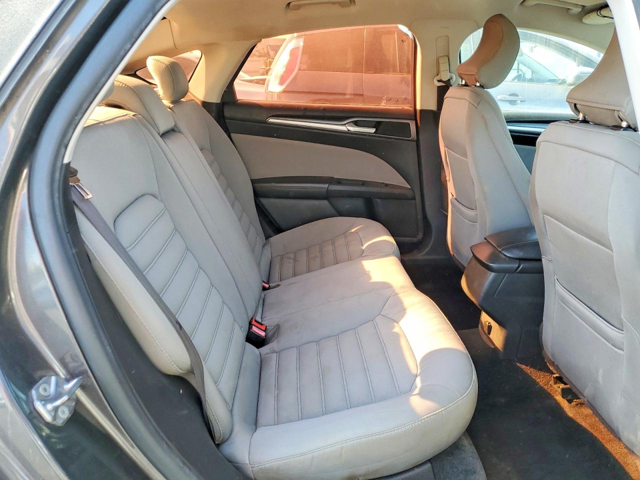 2015 Ford Fusion S Charcoal vin: 3FA6P0G78FR234703