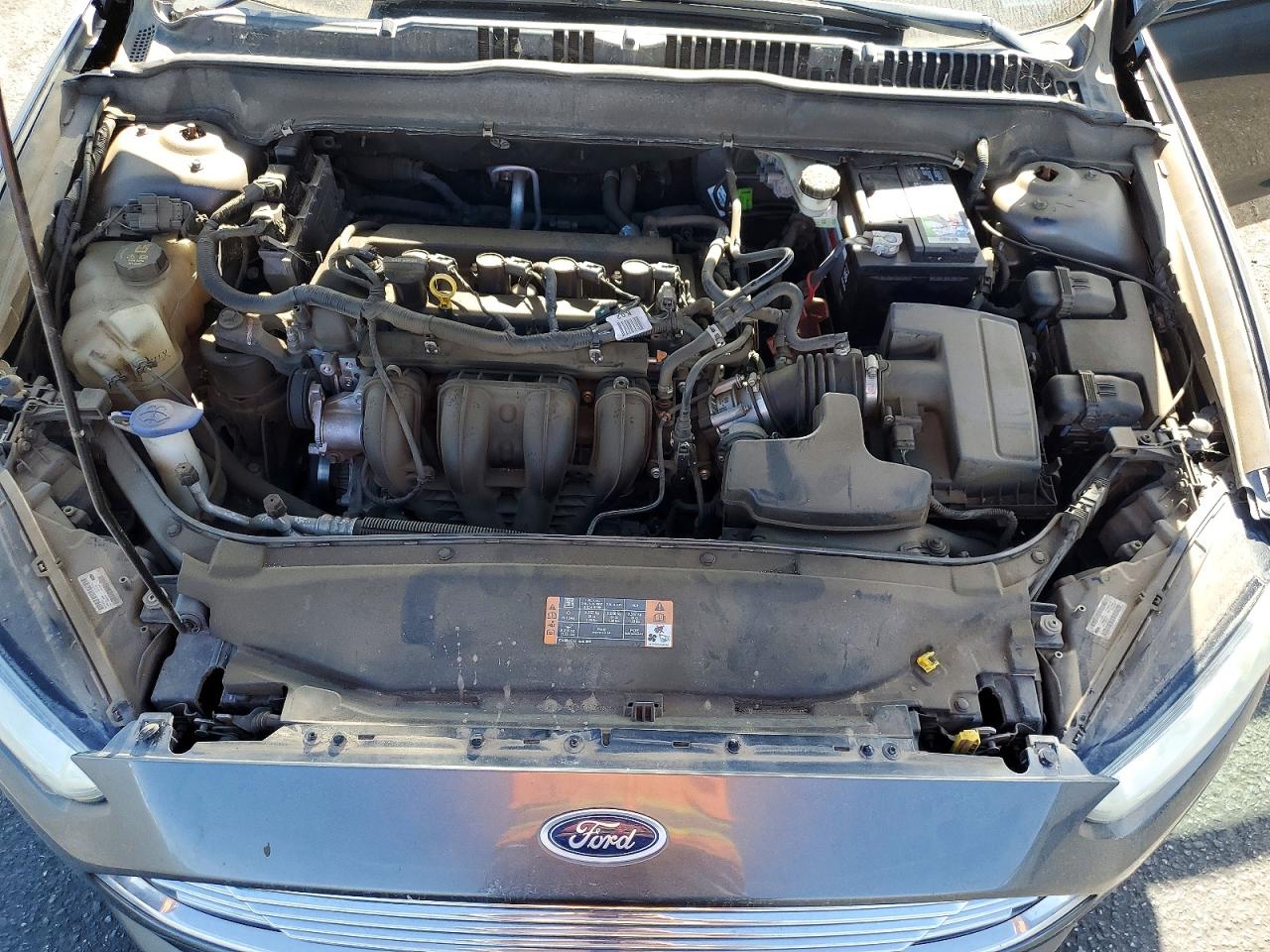 2015 Ford Fusion S Charcoal vin: 3FA6P0G78FR234703