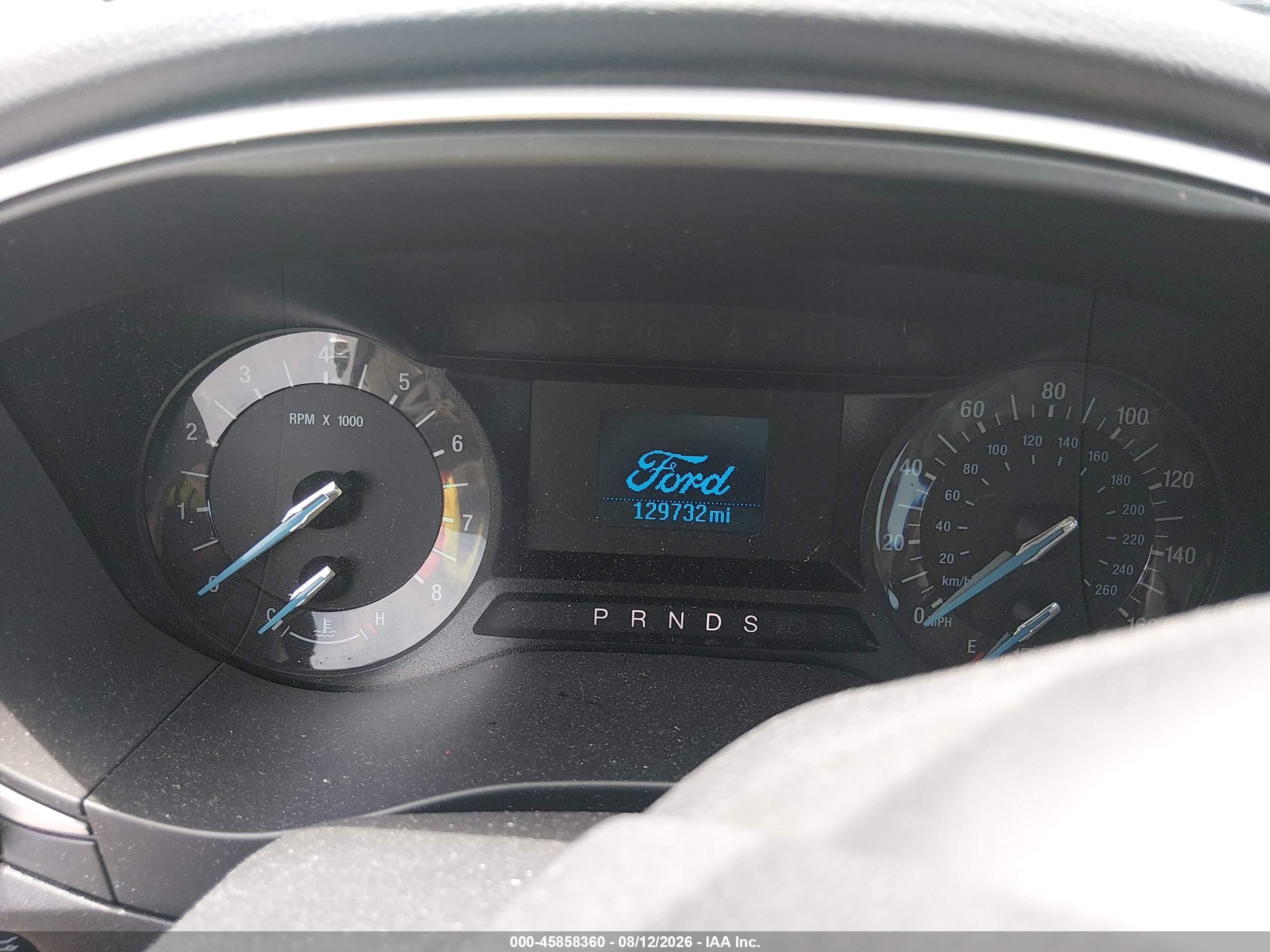2015 Ford Fusion S White vin: 3FA6P0G78FR270004