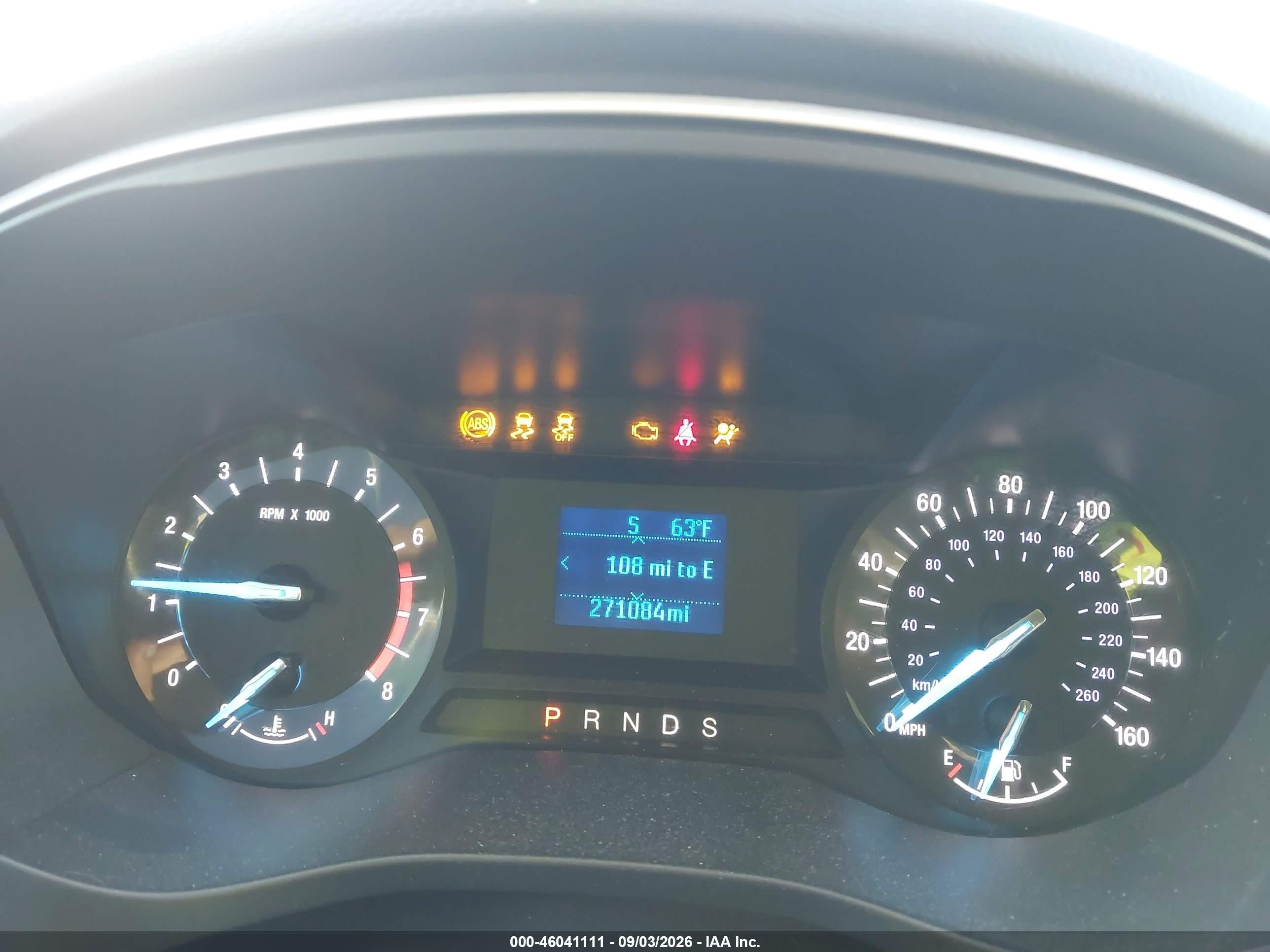 2014 Ford Fusion S White vin: 3FA6P0G79ER235860