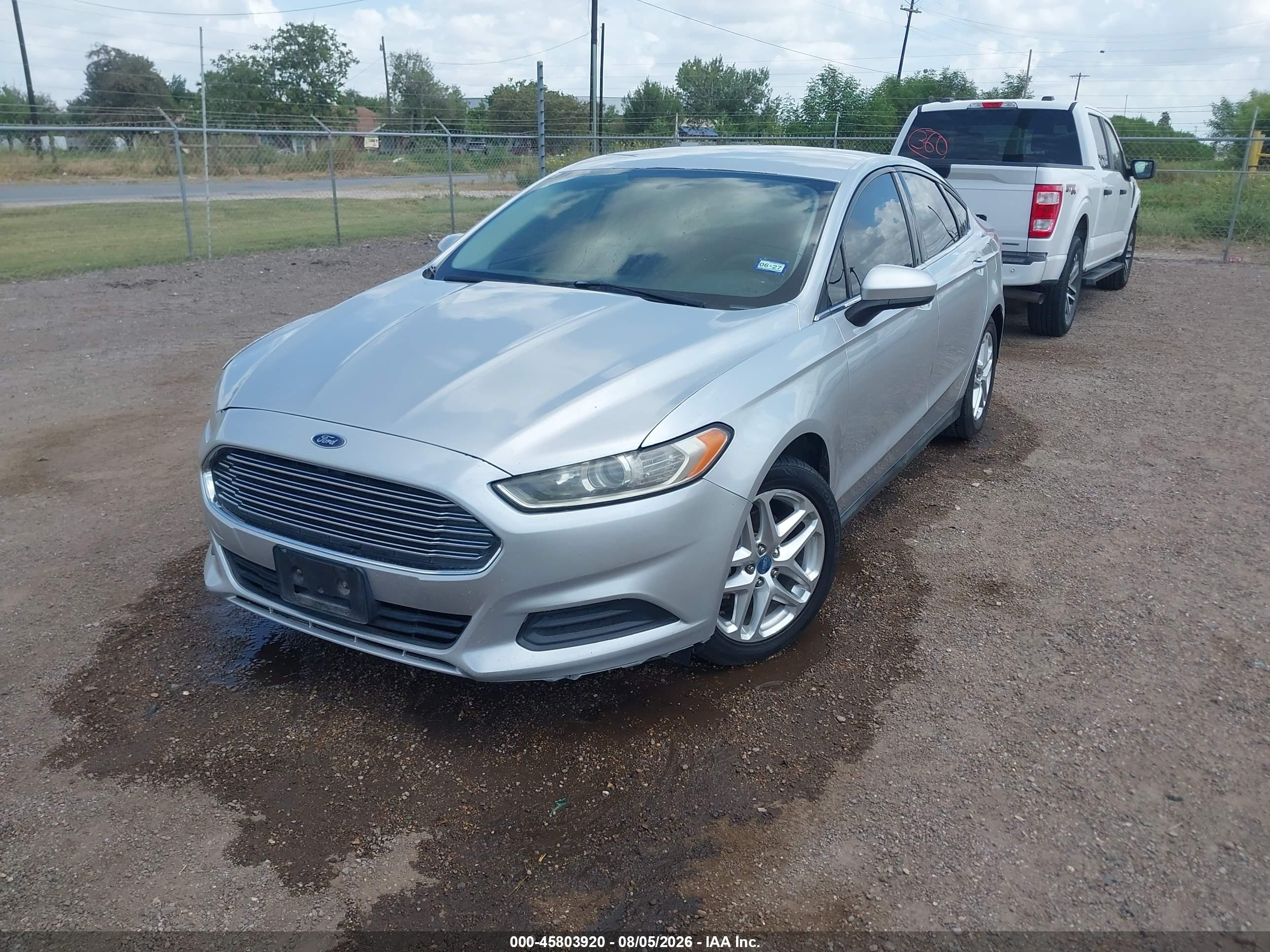 2014 Ford Fusion S Silver vin: 3FA6P0G79ER367632