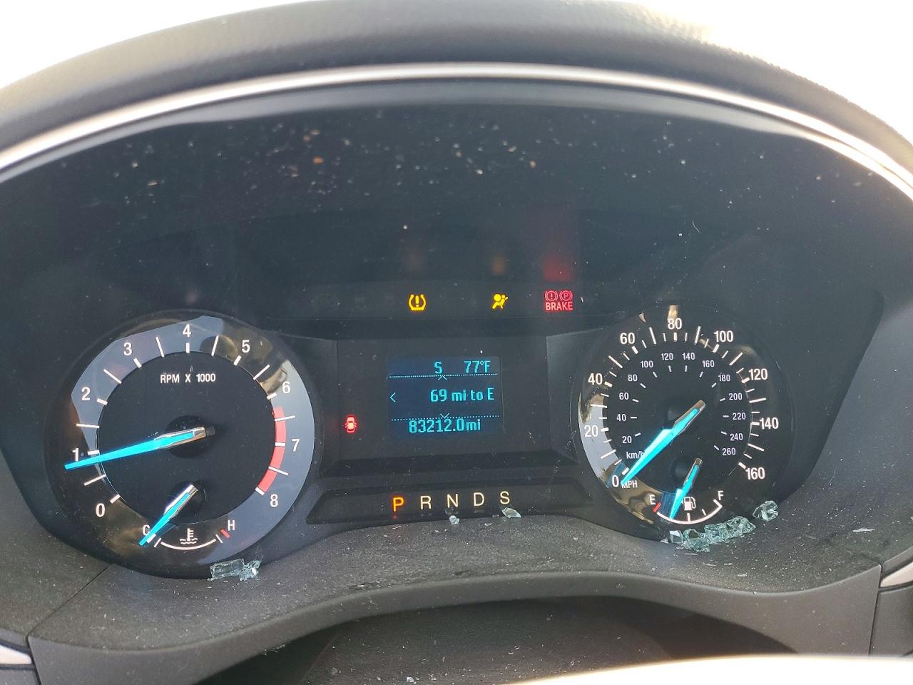 2014 Ford Fusion S White vin: 3FA6P0G79ER393485