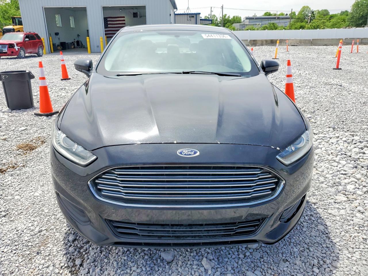 2015 Ford Fusion S Charcoal vin: 3FA6P0G79FR142600