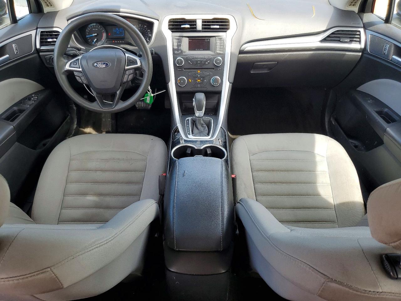 2015 Ford Fusion S Charcoal vin: 3FA6P0G79FR142600