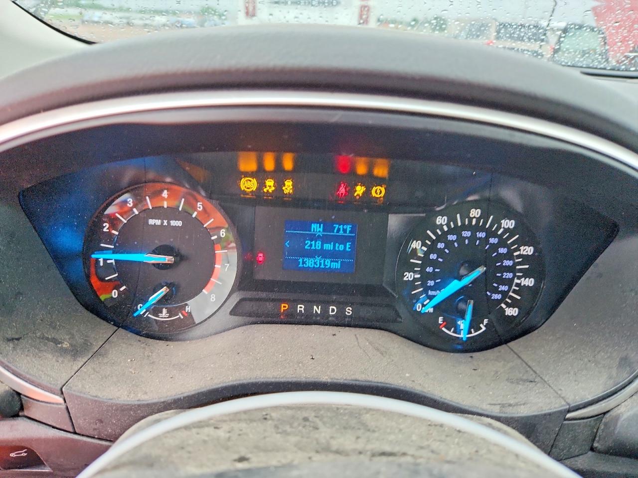 2015 Ford Fusion S Gray vin: 3FA6P0G79FR144041
