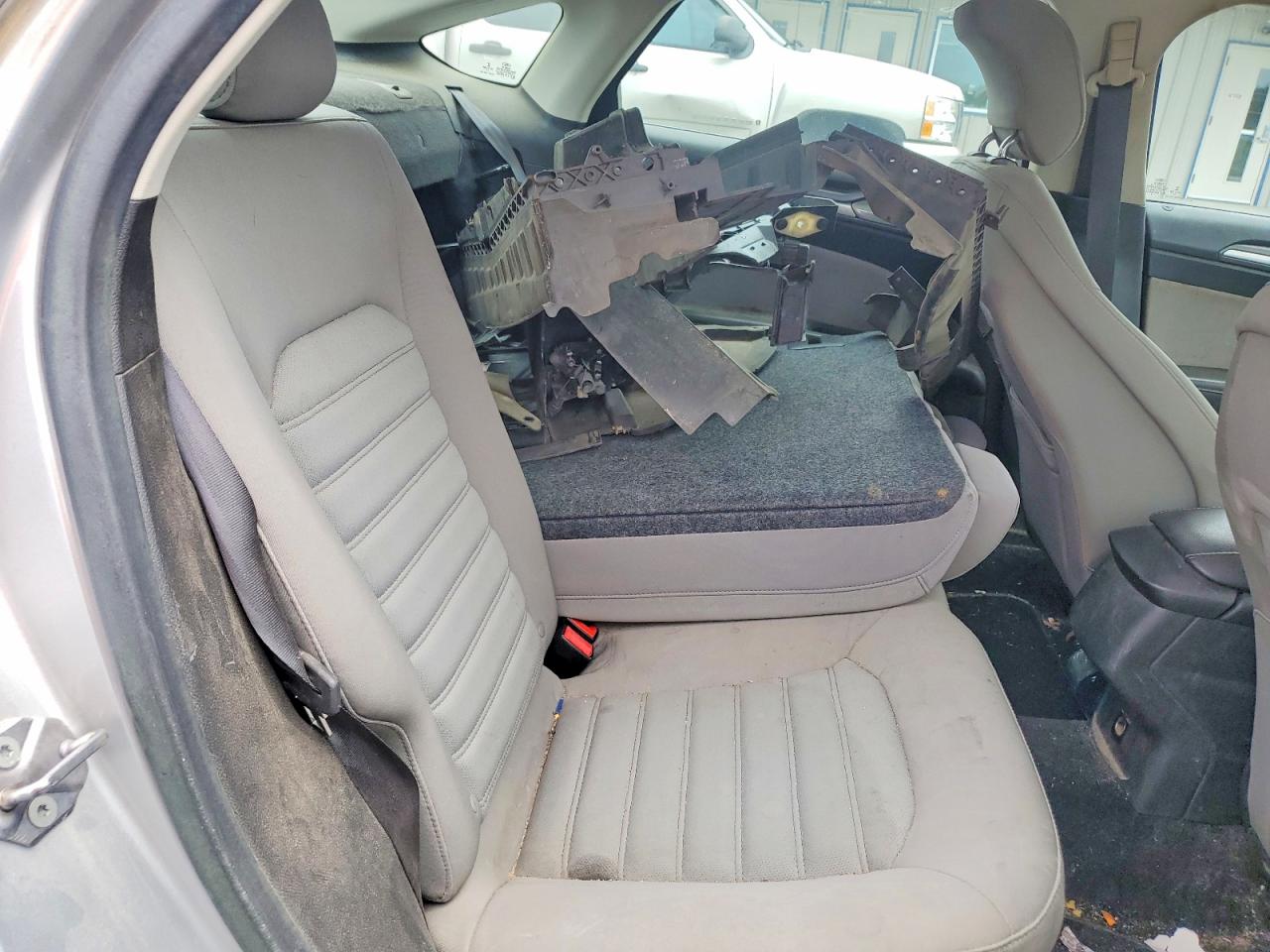 2013 Ford Fusion S Silver vin: 3FA6P0G7XDR191141