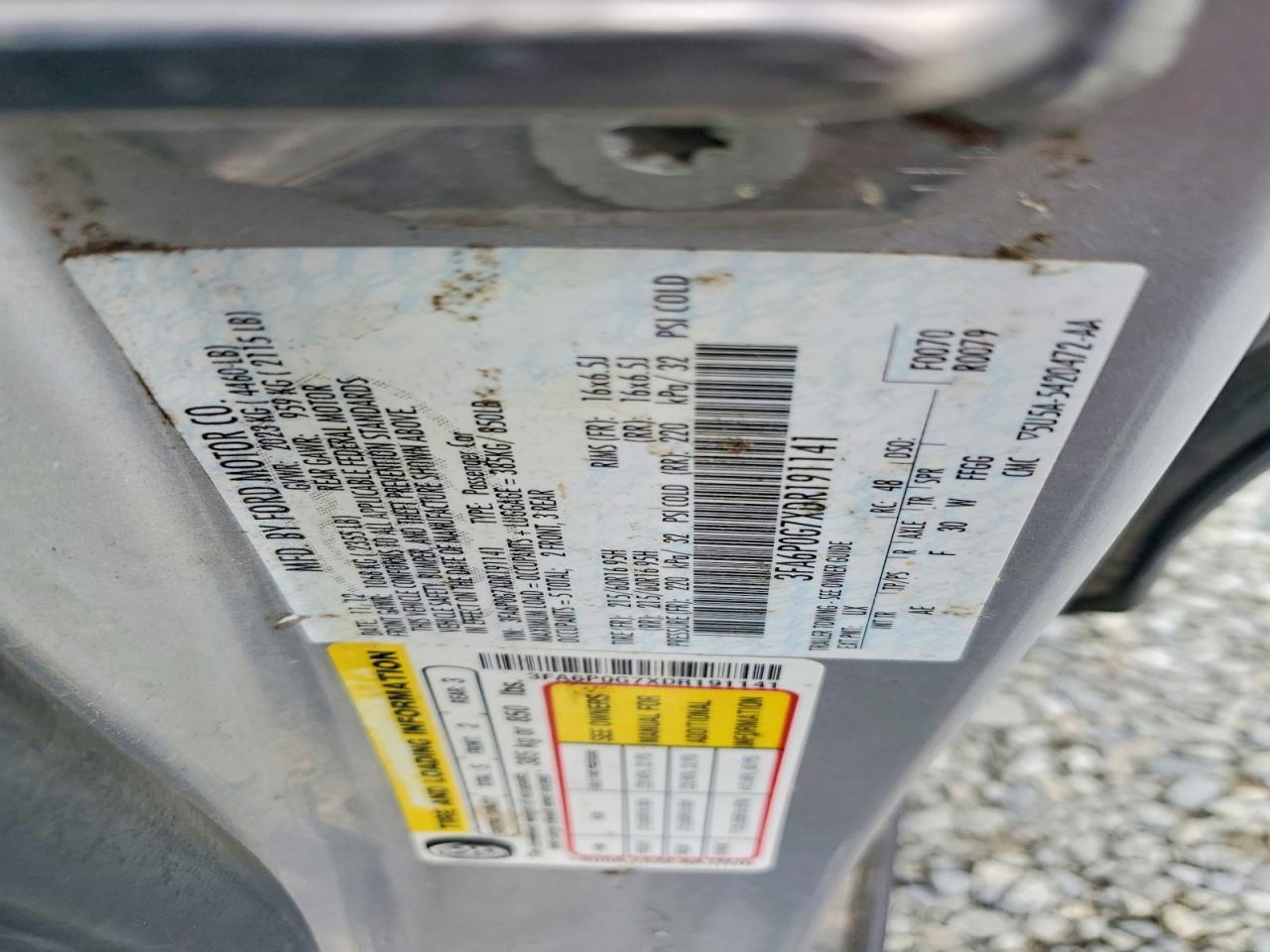 2013 Ford Fusion S Silver vin: 3FA6P0G7XDR191141