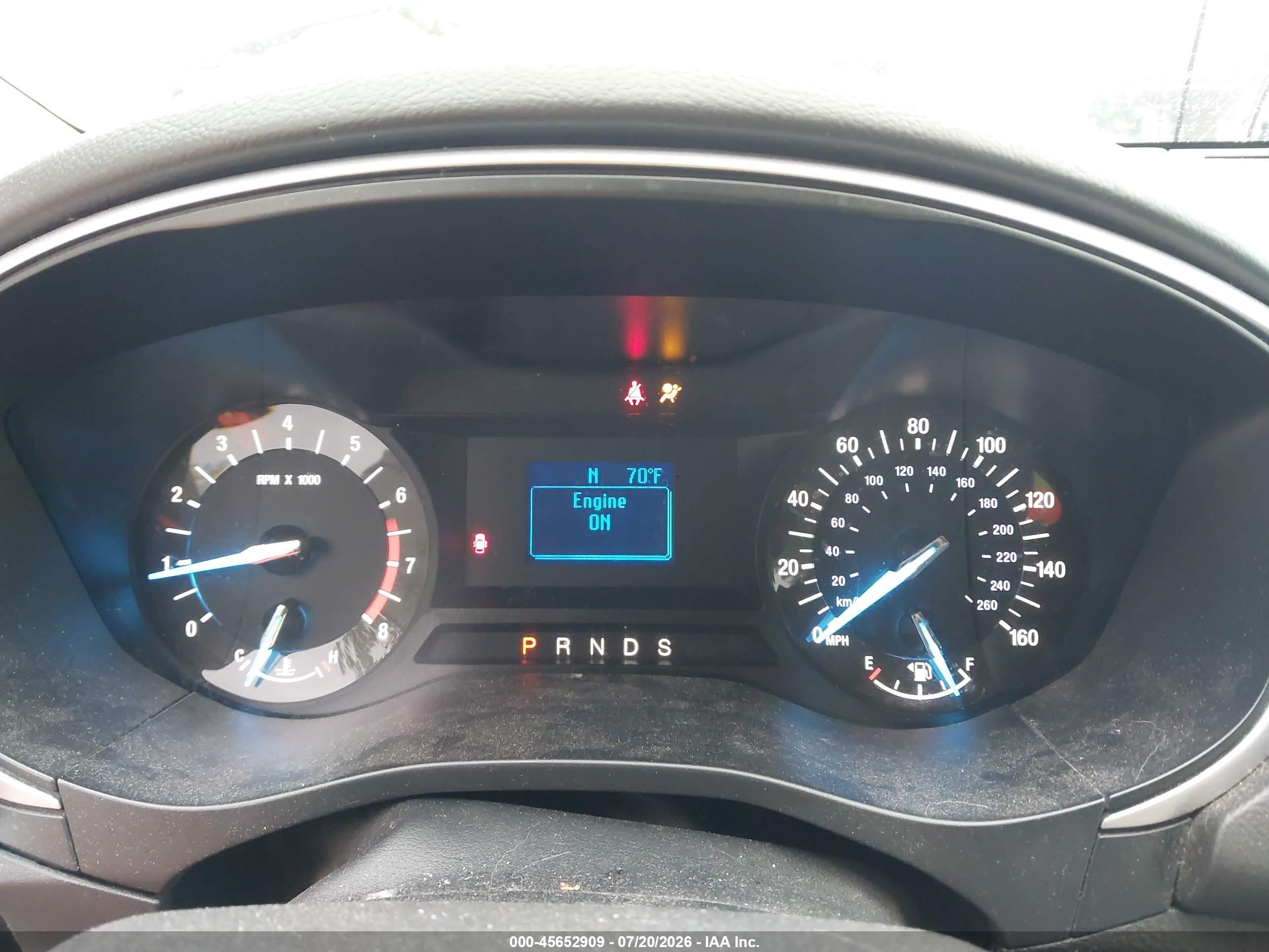 2013 Ford Fusion S White vin: 3FA6P0G7XDR235932