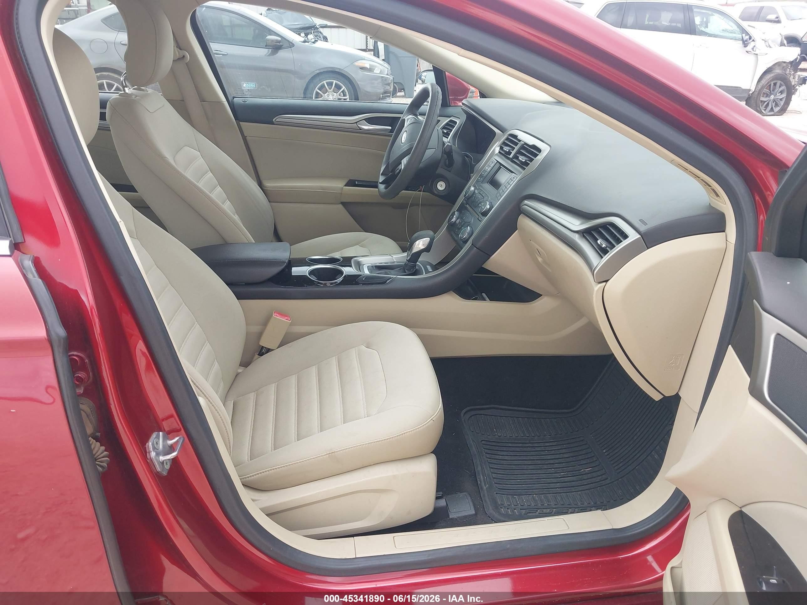 2013 Ford Fusion Se Red vin: 3FA6P0H70DR140908