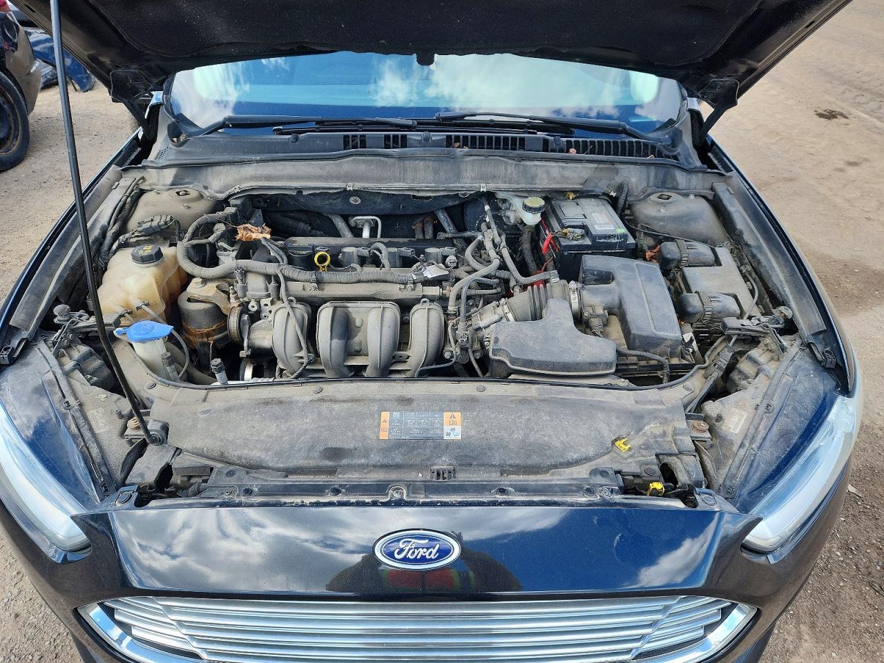 2013 Ford Fusion Se Черный vin: 3FA6P0H70DR196508