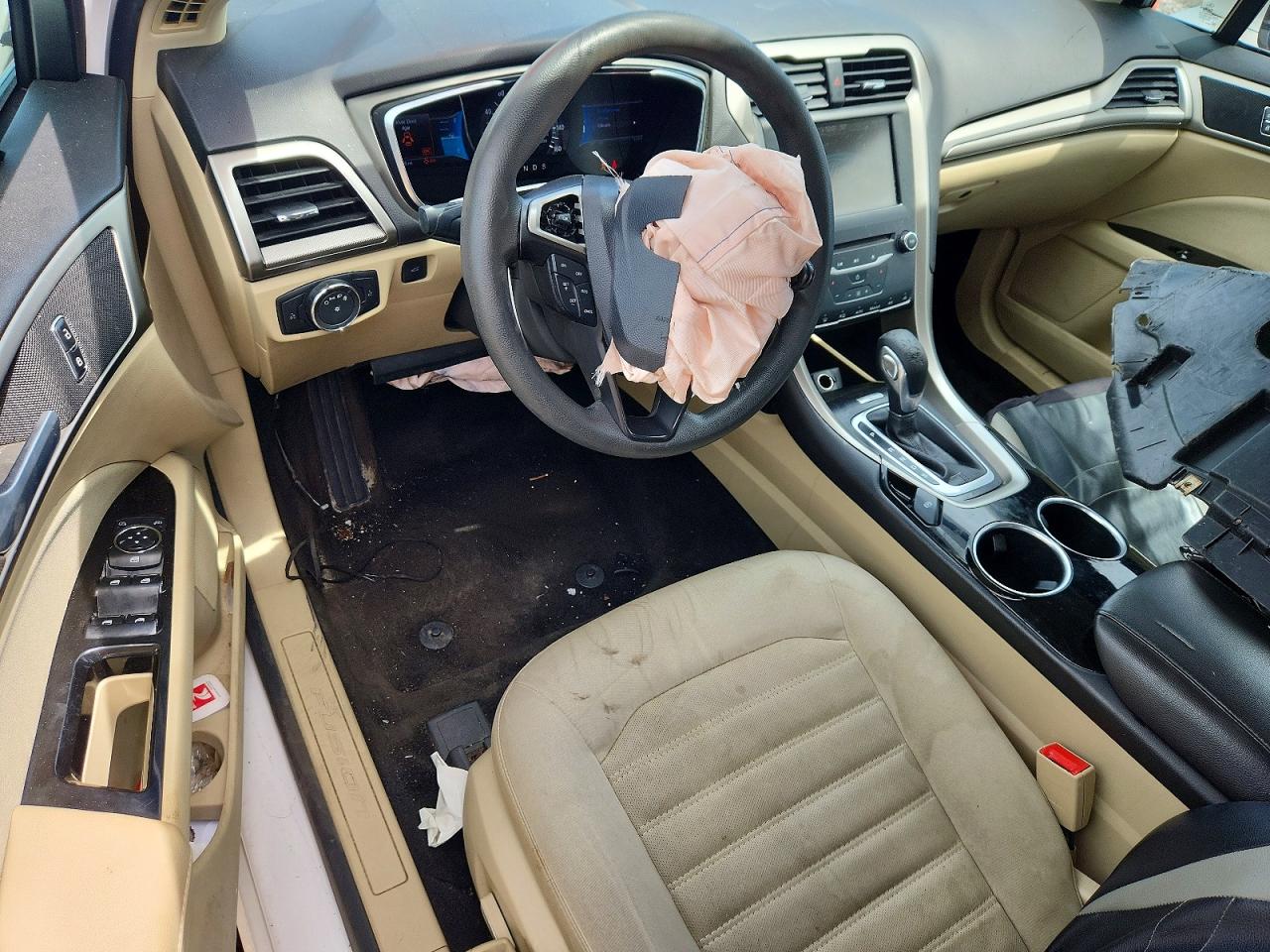 2013 Ford Fusion Se White vin: 3FA6P0H70DR200220