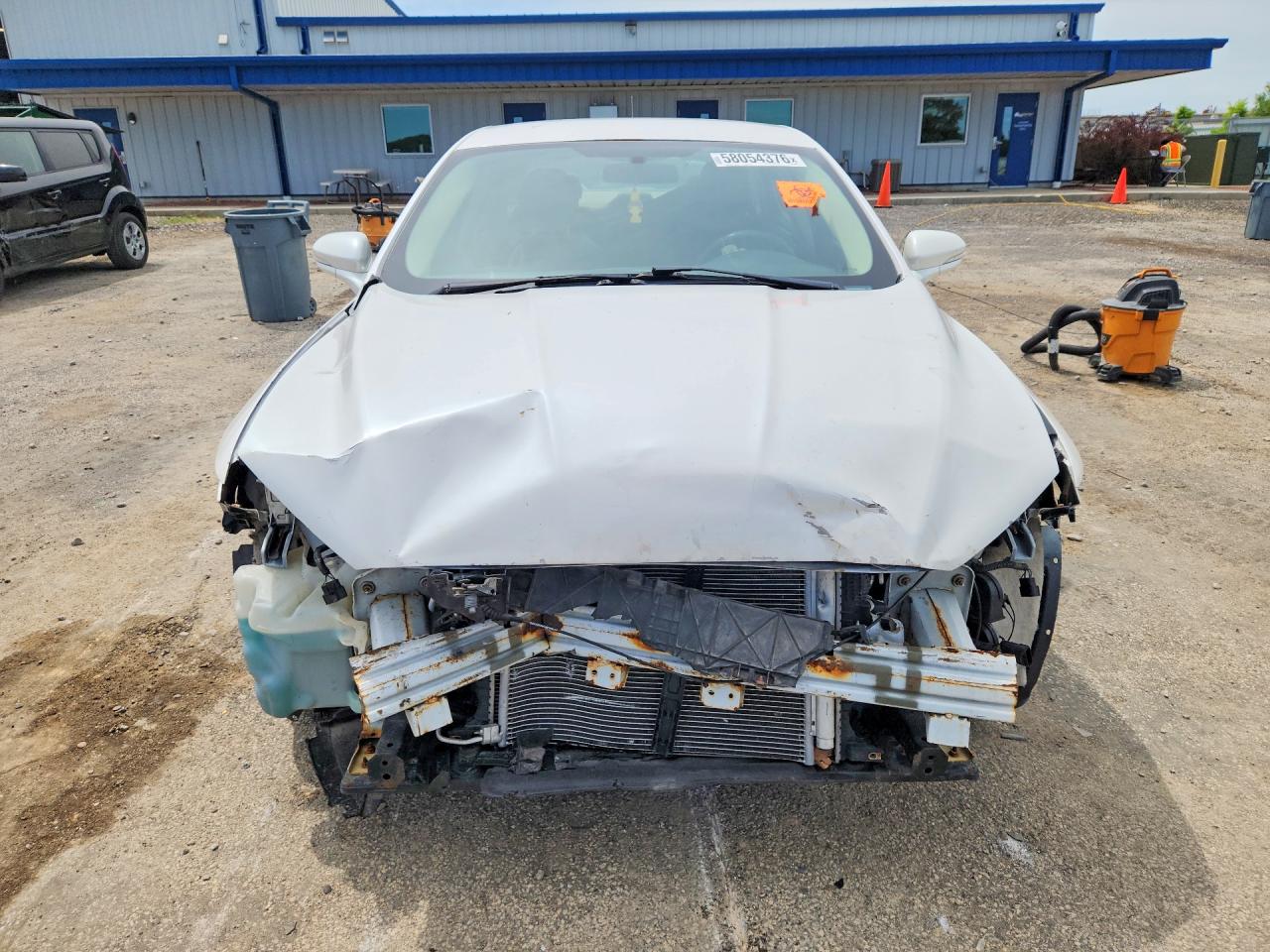 2013 Ford Fusion Se White vin: 3FA6P0H70DR200220