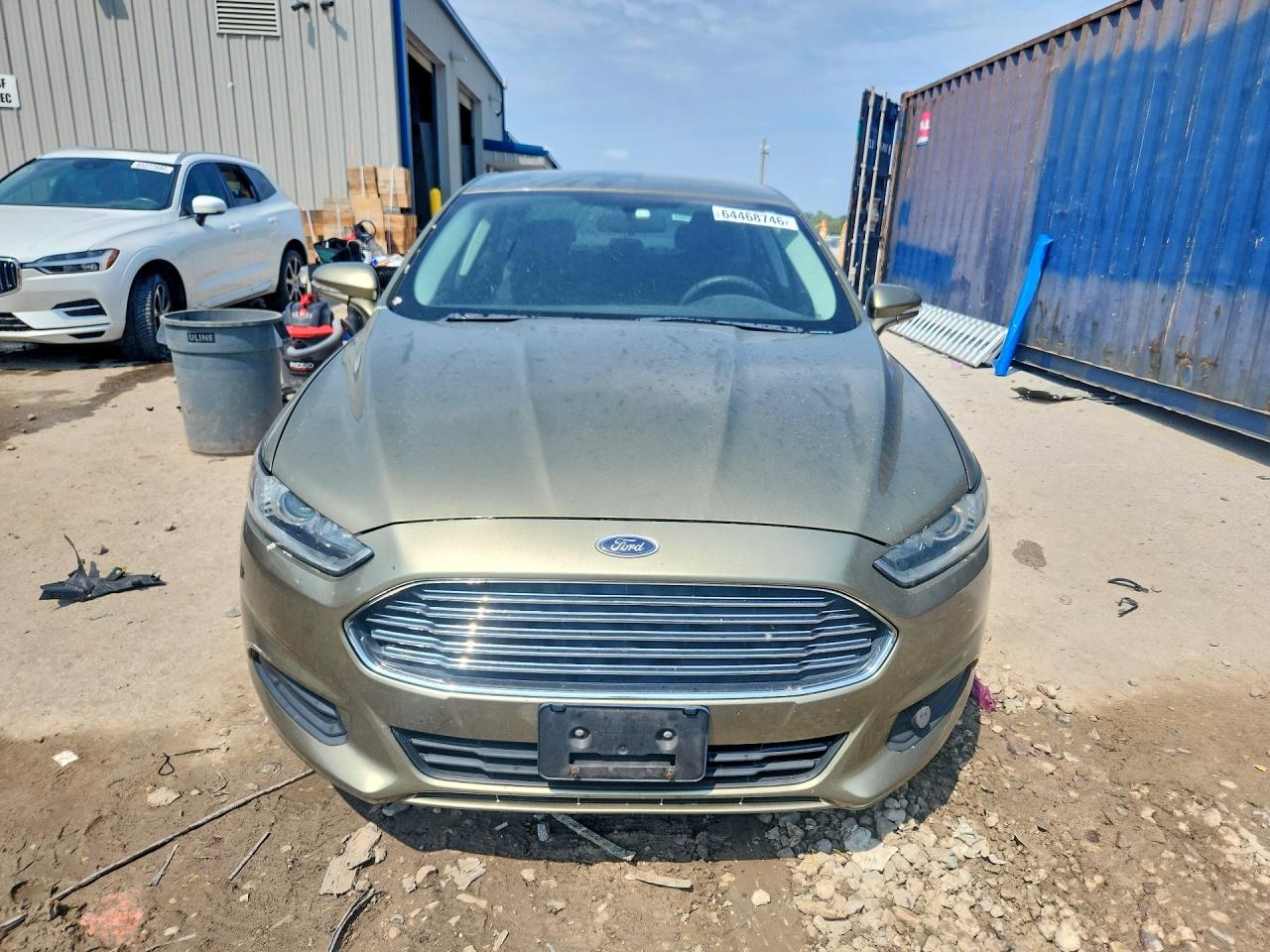 2013 Ford Fusion Se Green vin: 3FA6P0H70DR225599