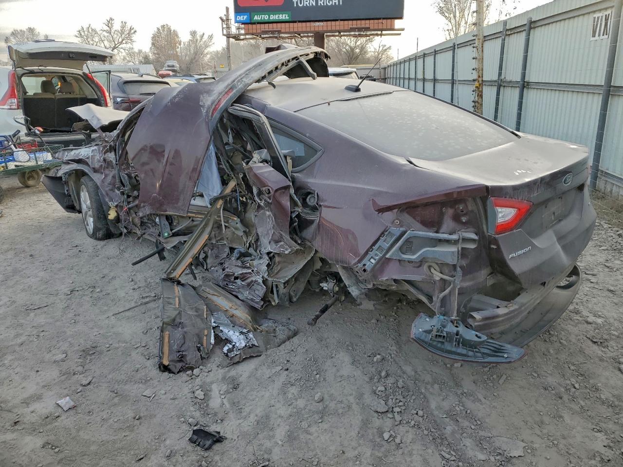 2013 Ford Fusion Se Burgundy vin: 3FA6P0H70DR257050