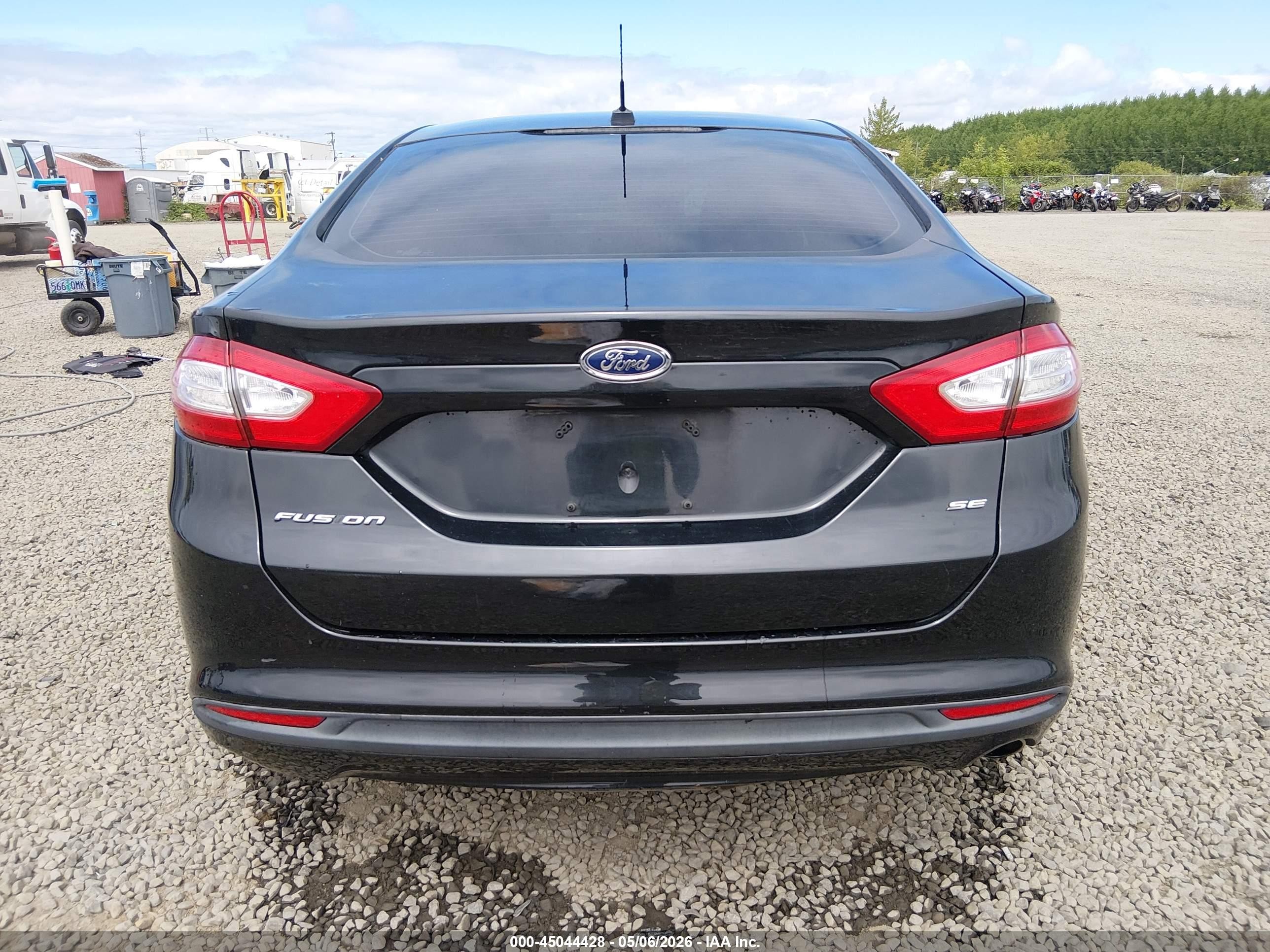 2013 Ford Fusion Se Черный vin: 3FA6P0H70DR262829