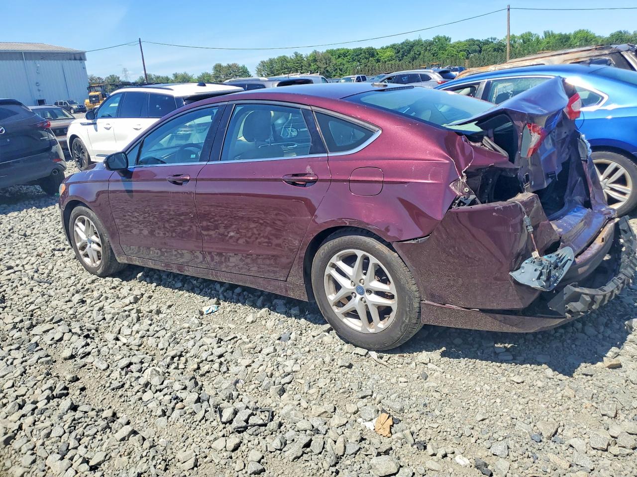 2013 Ford Fusion Se Бордовый vin: 3FA6P0H70DR281154