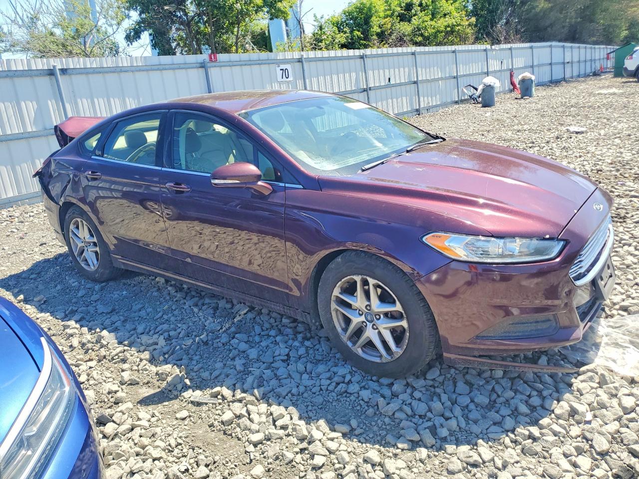 2013 Ford Fusion Se Бордовый vin: 3FA6P0H70DR281154