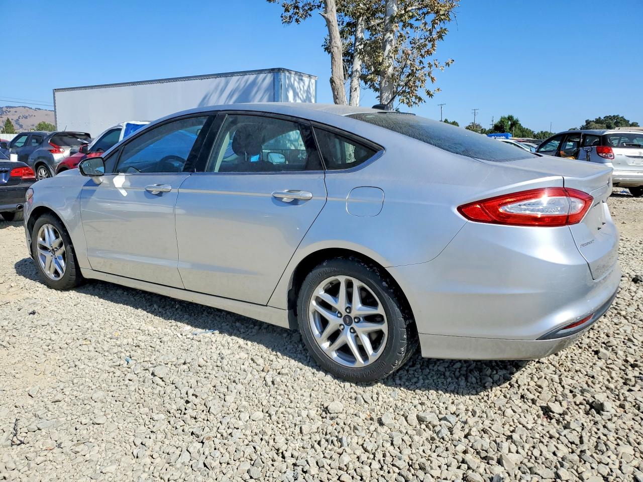 2013 Ford Fusion Se Silver vin: 3FA6P0H70DR286578