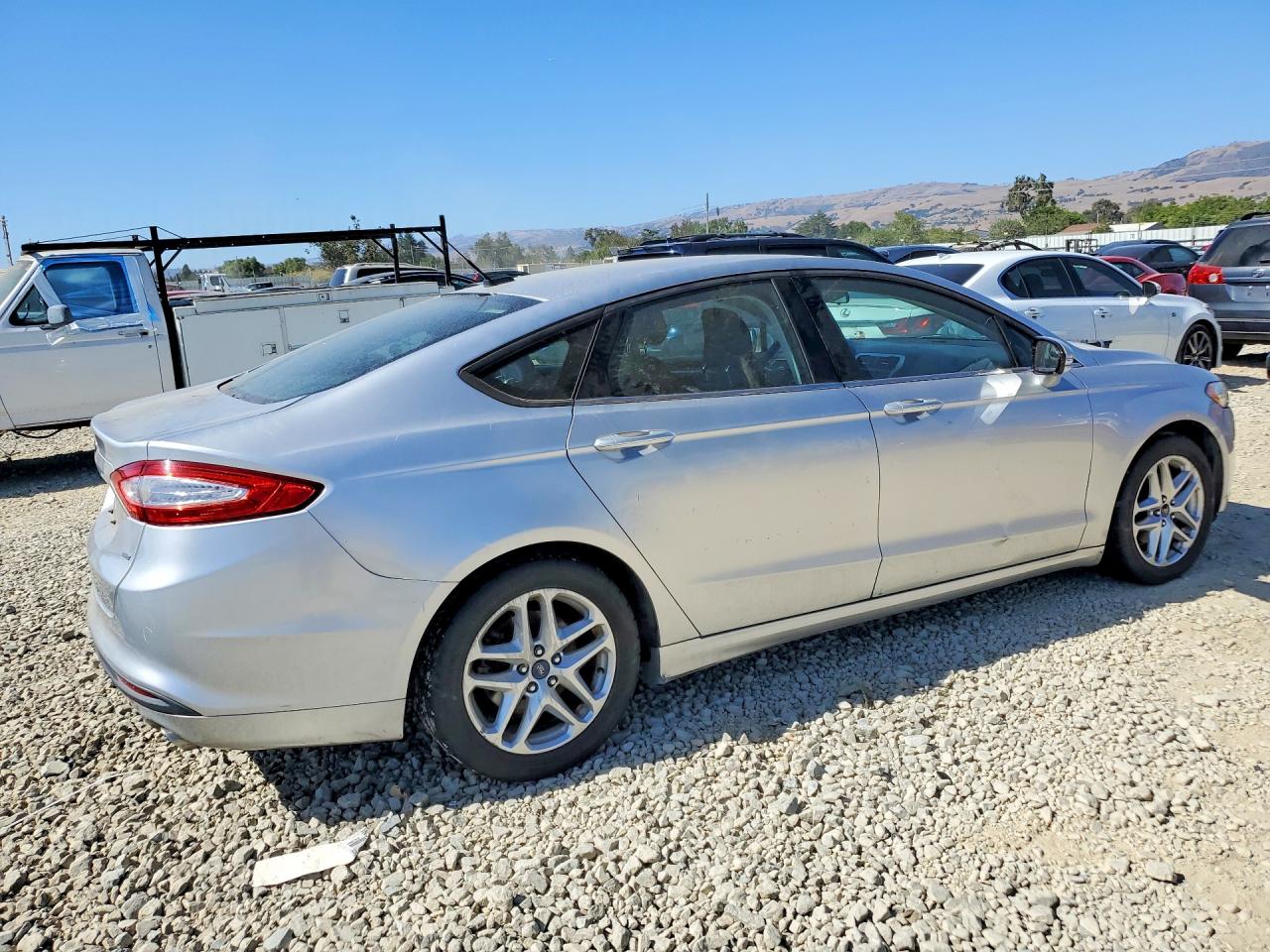 2013 Ford Fusion Se Silver vin: 3FA6P0H70DR286578