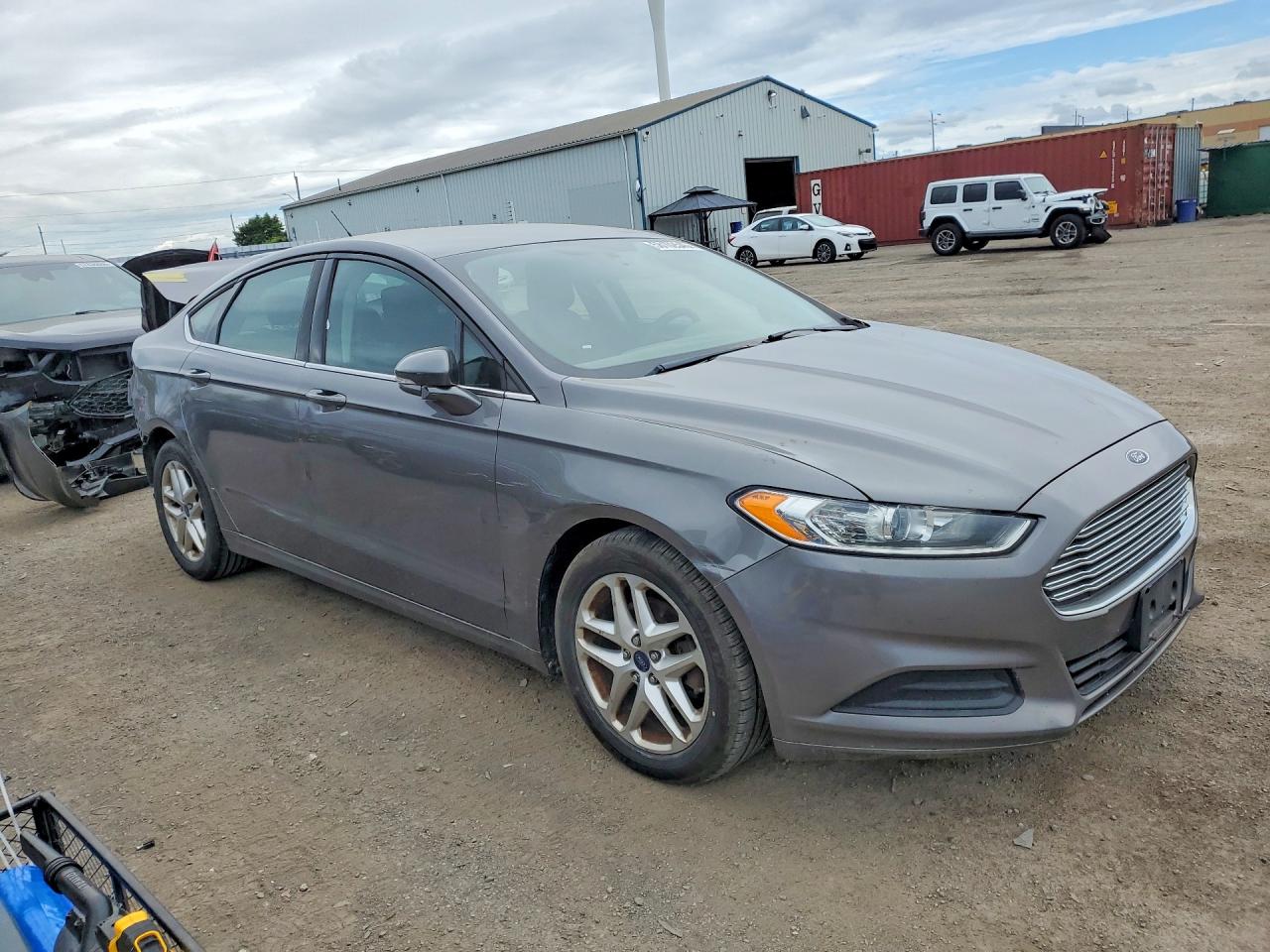 2013 Ford Fusion Se Серый vin: 3FA6P0H70DR314654