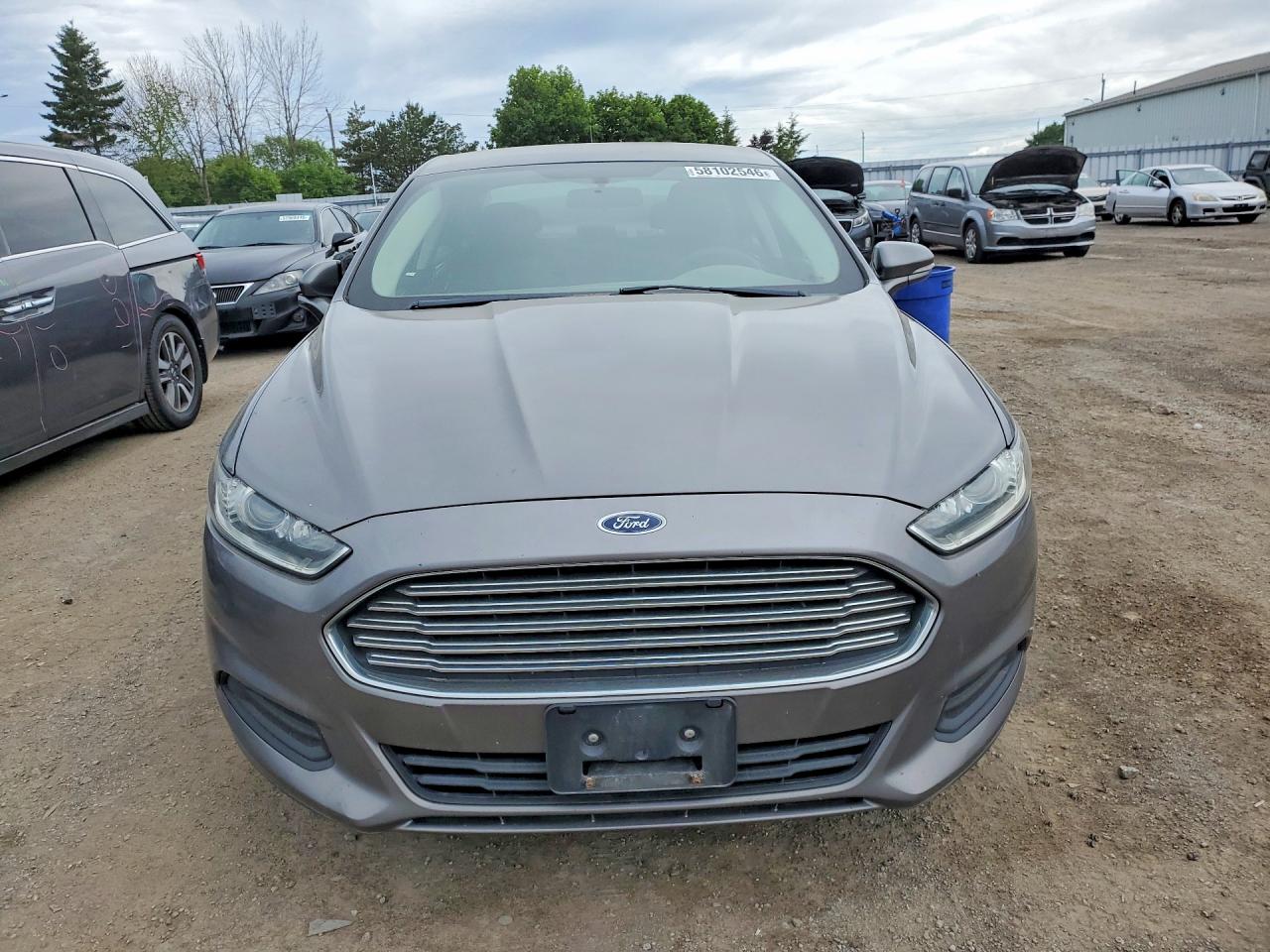 2013 Ford Fusion Se Серый vin: 3FA6P0H70DR314654
