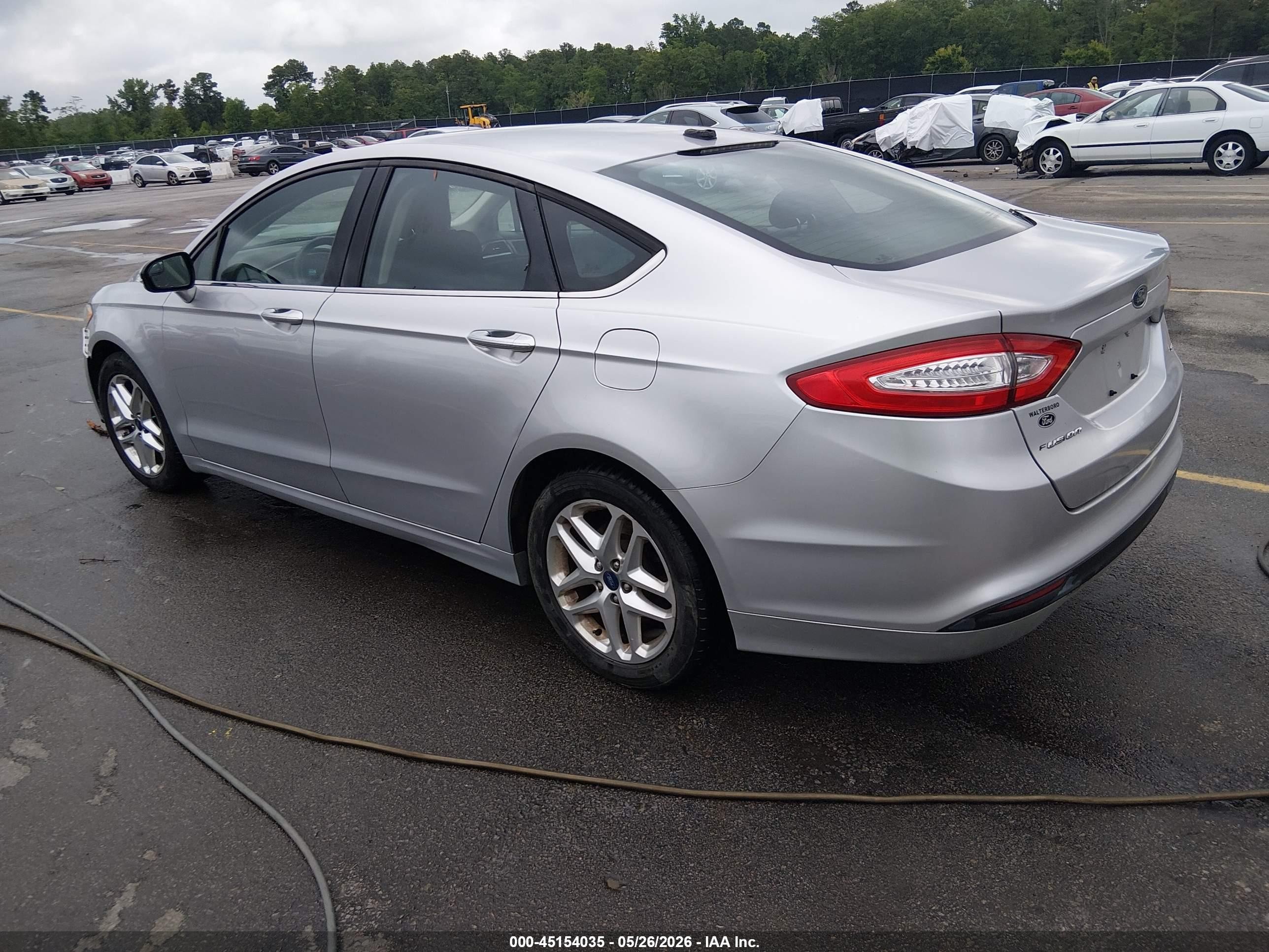 2013 Ford Fusion Se Gray vin: 3FA6P0H70DR330031