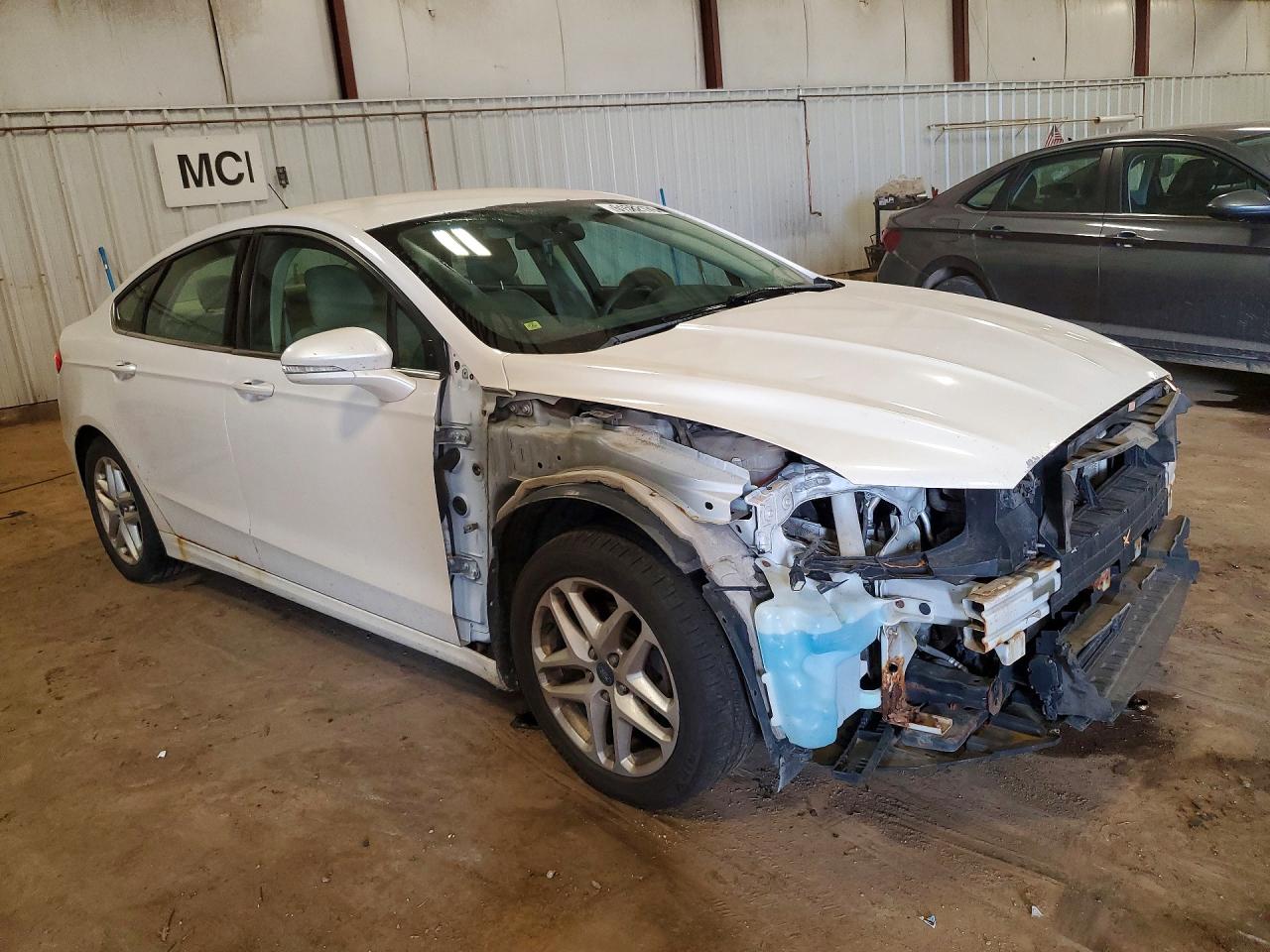 2013 Ford Fusion Se White vin: 3FA6P0H70DR339800