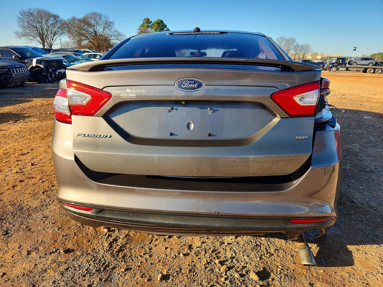 2013 Ford Fusion Se Gray vin: 3FA6P0H70DR382582