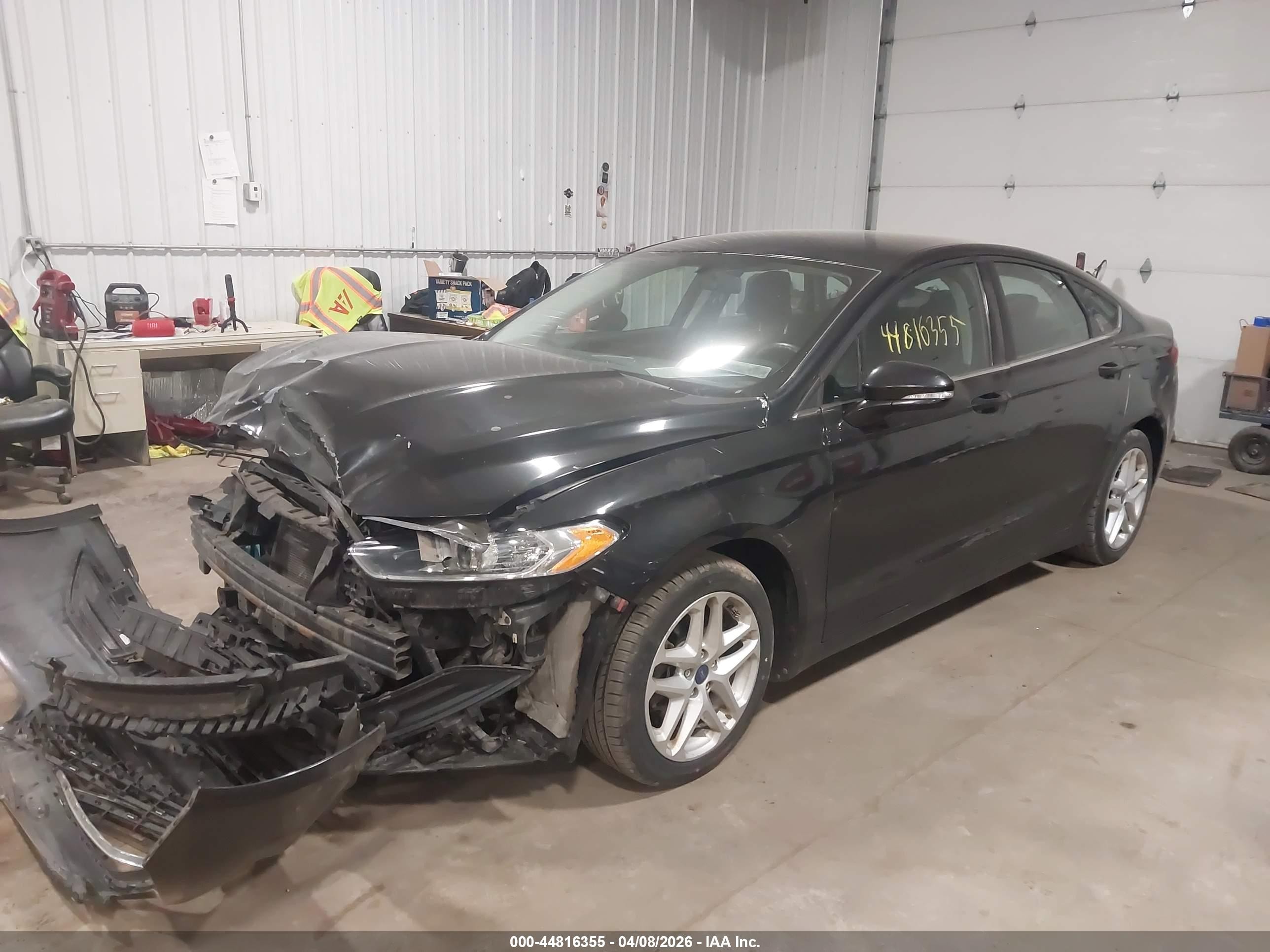2013 Ford Fusion Se Black vin: 3FA6P0H70DR388334