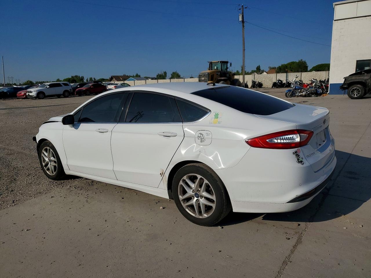 2014 Ford Fusion Se Белый vin: 3FA6P0H70ER111118