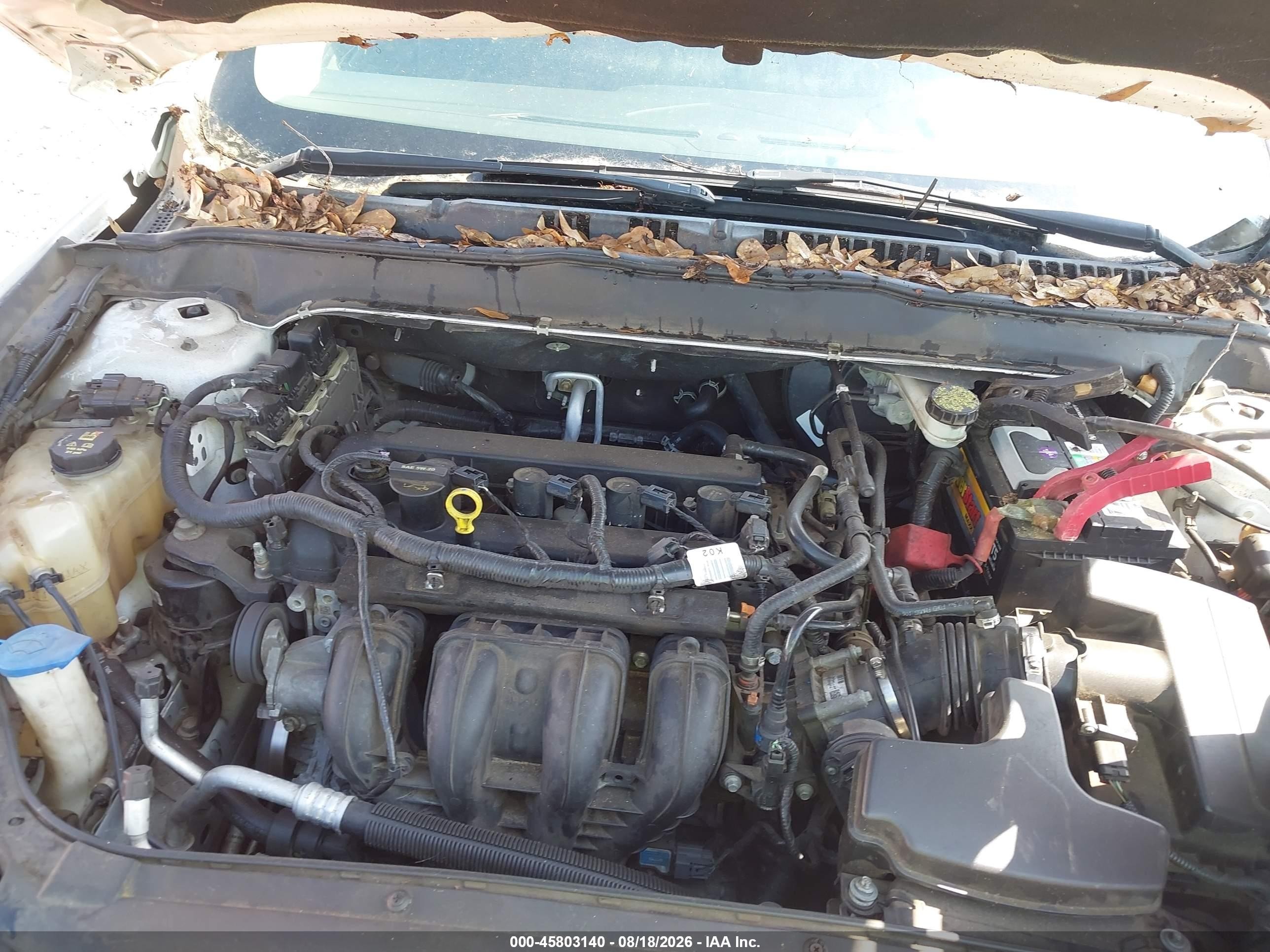 2014 Ford Fusion Se White vin: 3FA6P0H70ER137654